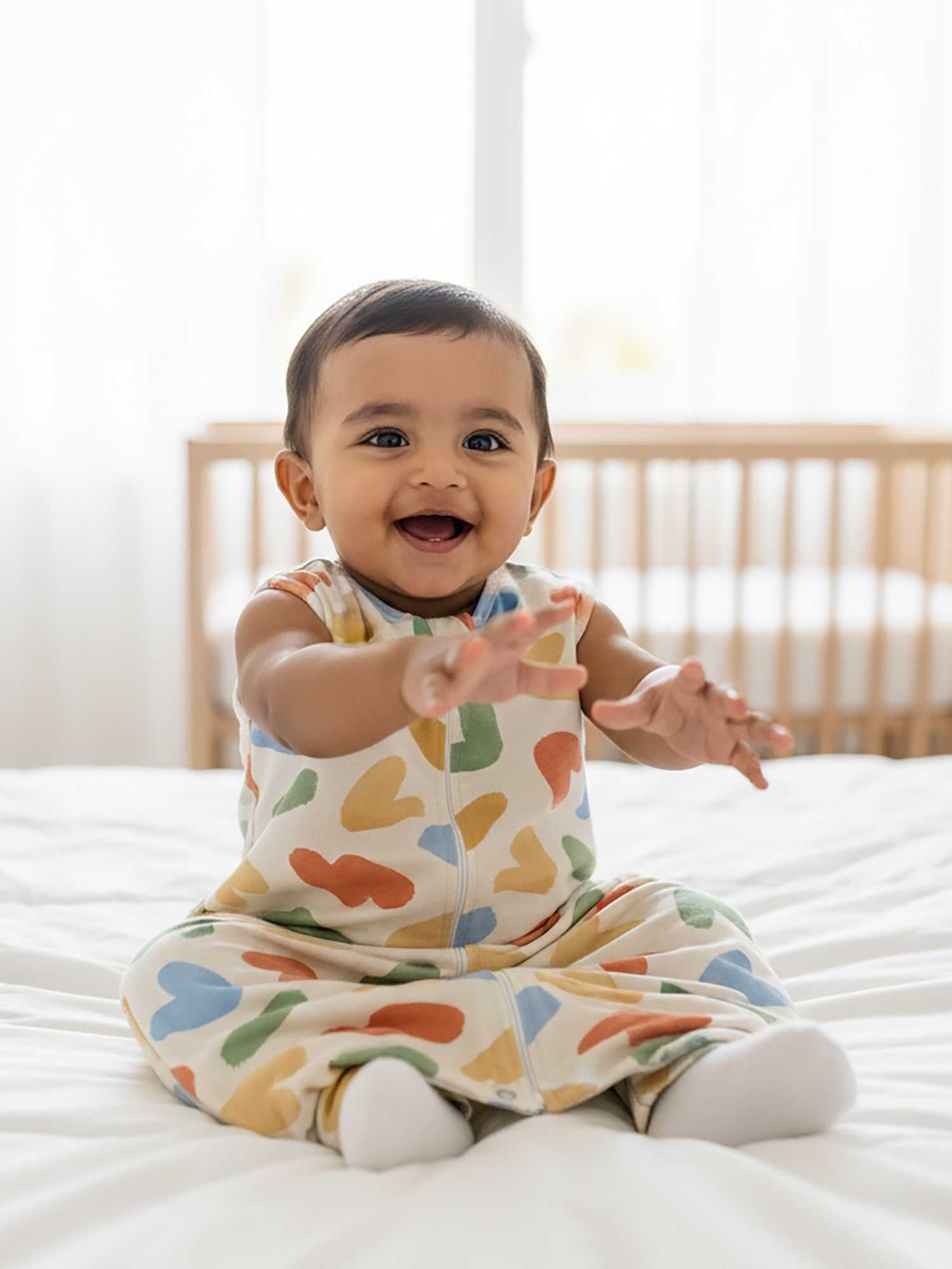 bamboo sleeping bag with foot opening - prints