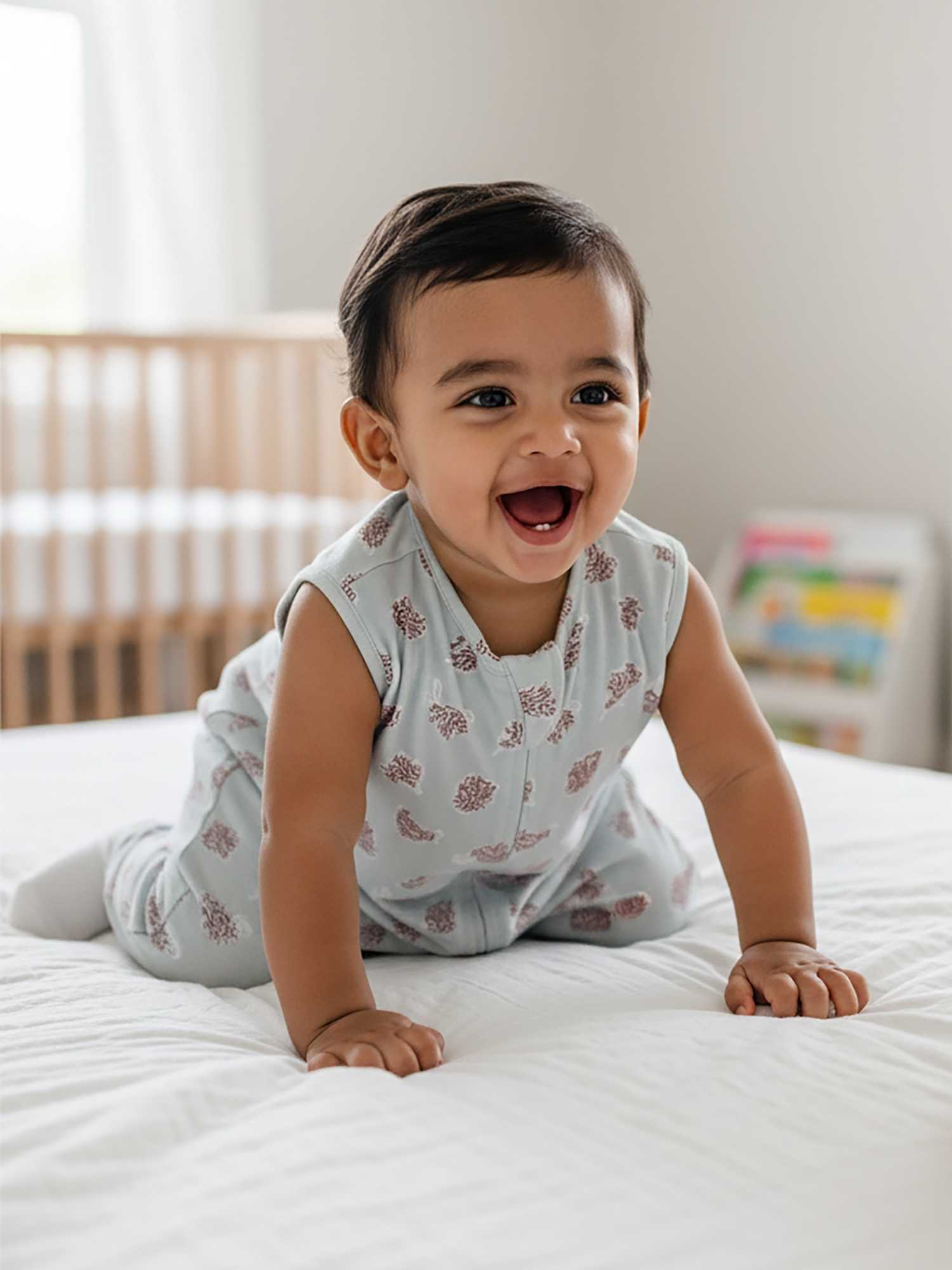 bamboo sleeping bag with foot opening - prints