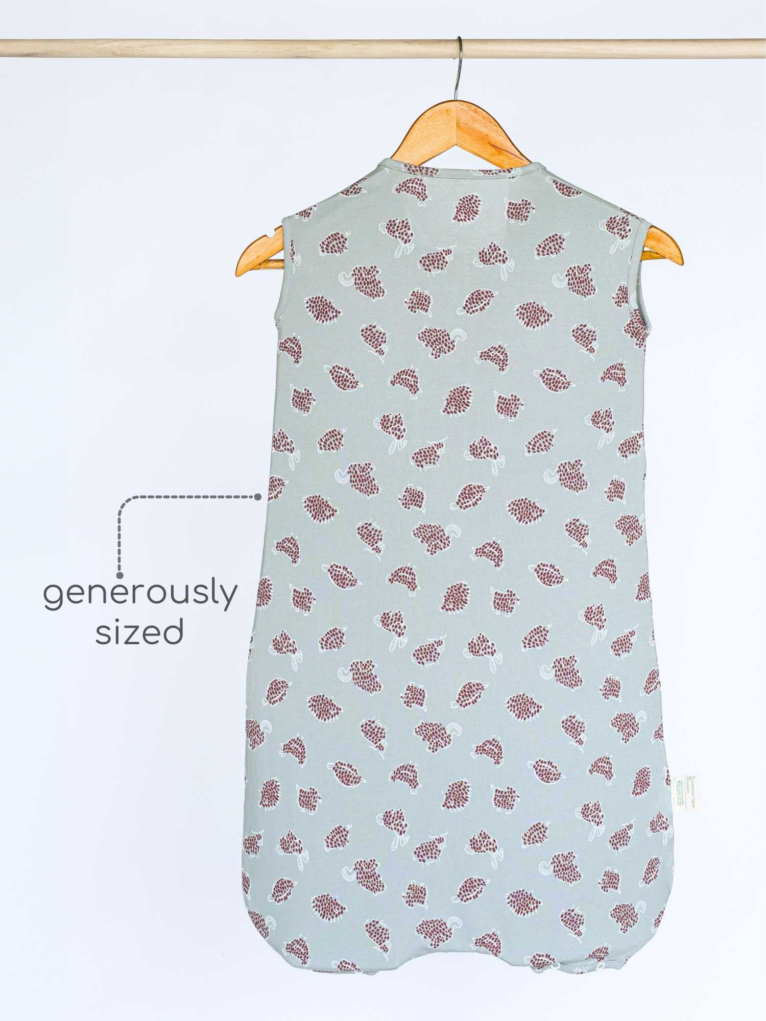 bamboo sleeping bag with foot opening