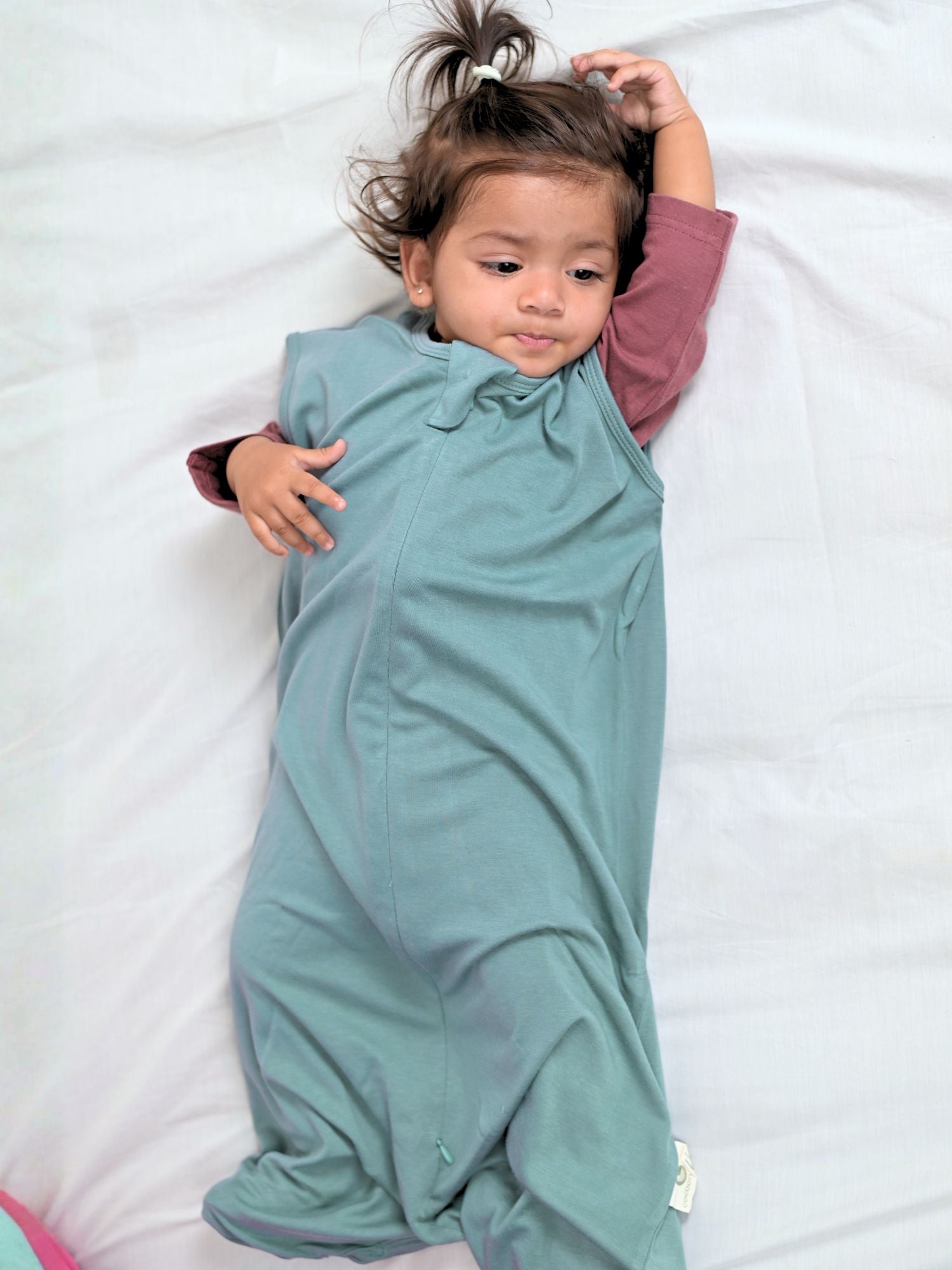 bamboo sleeping bag with foot opening