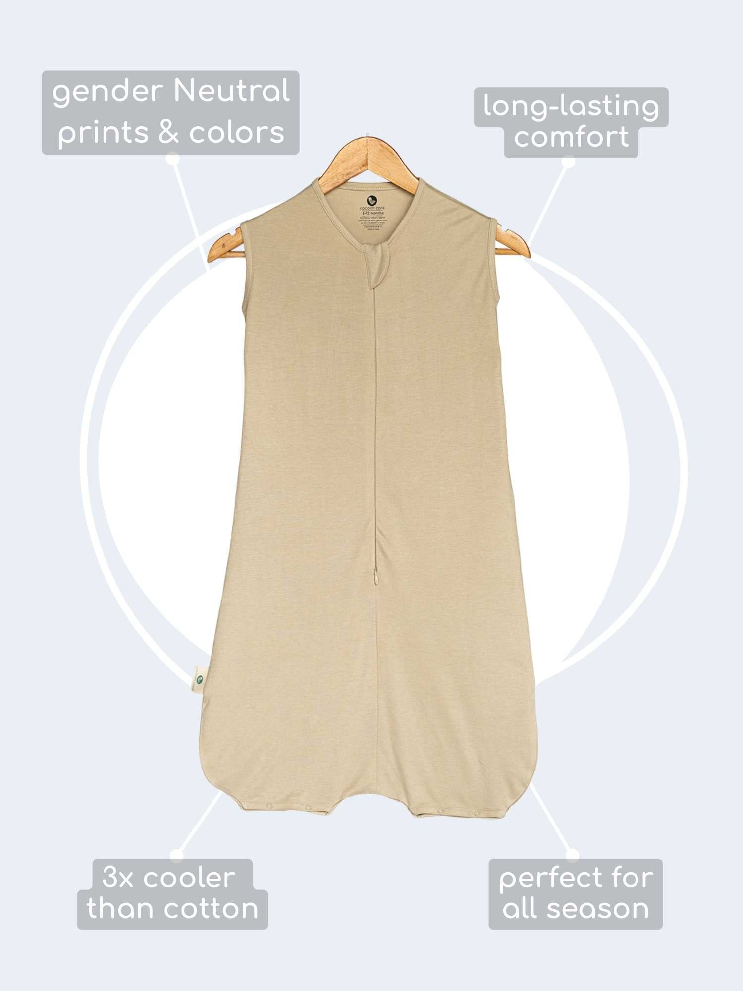 bamboo sleeping bag with foot opening