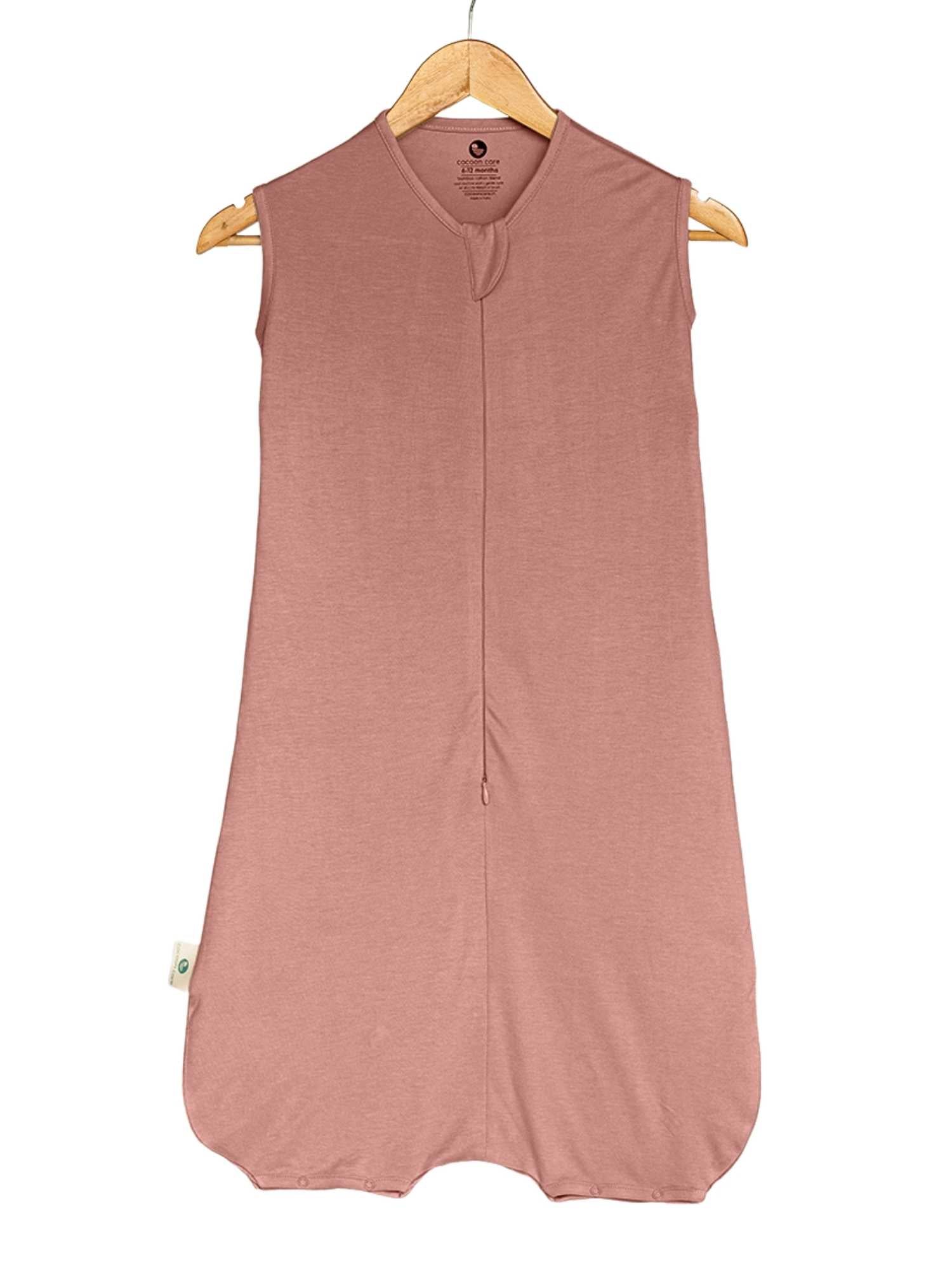 bamboo sleeping bag with foot opening - solid colours