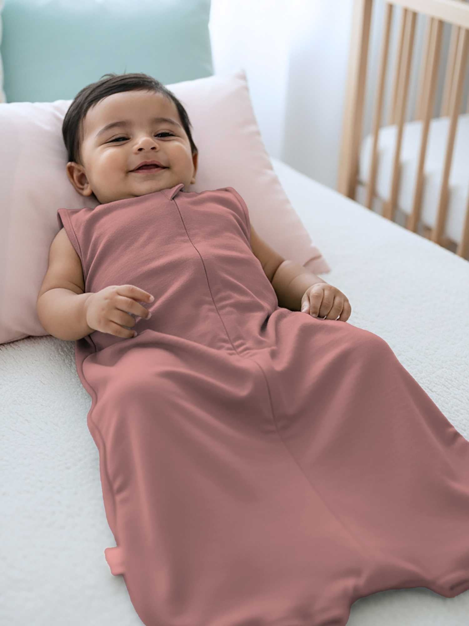 bamboo sleeping bag with foot opening - solid colours