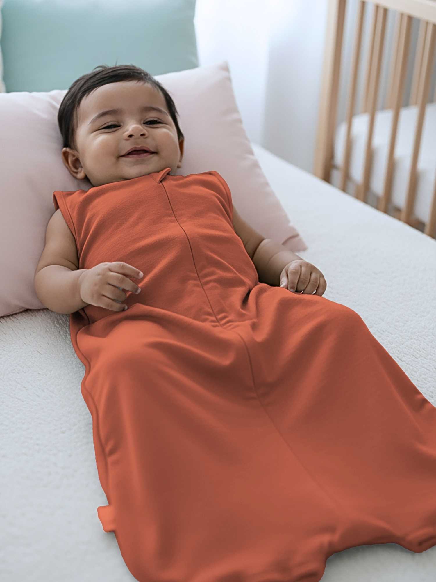 bamboo sleeping bag with foot opening - solid colours