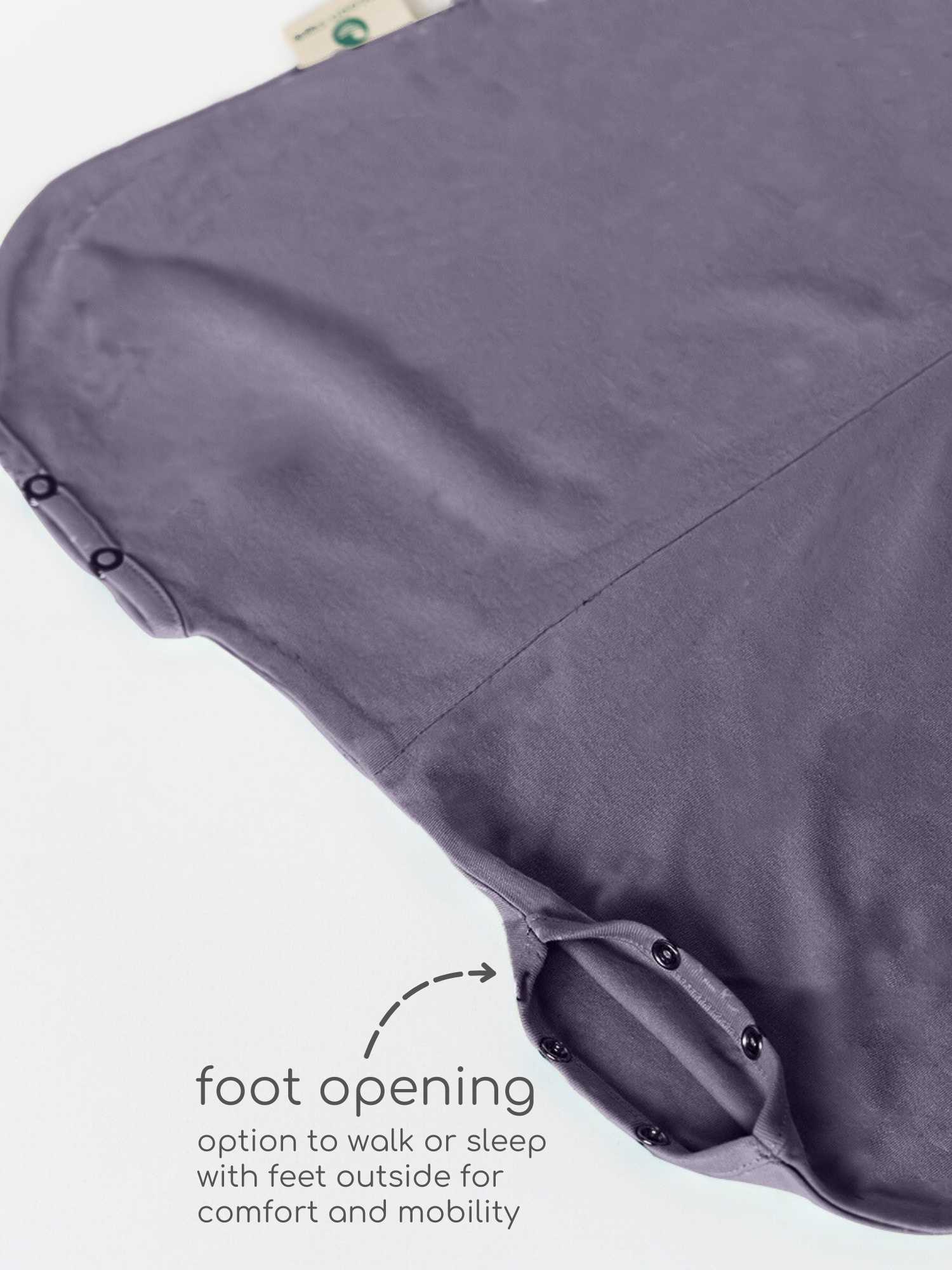 bamboo sleeping bag with foot opening