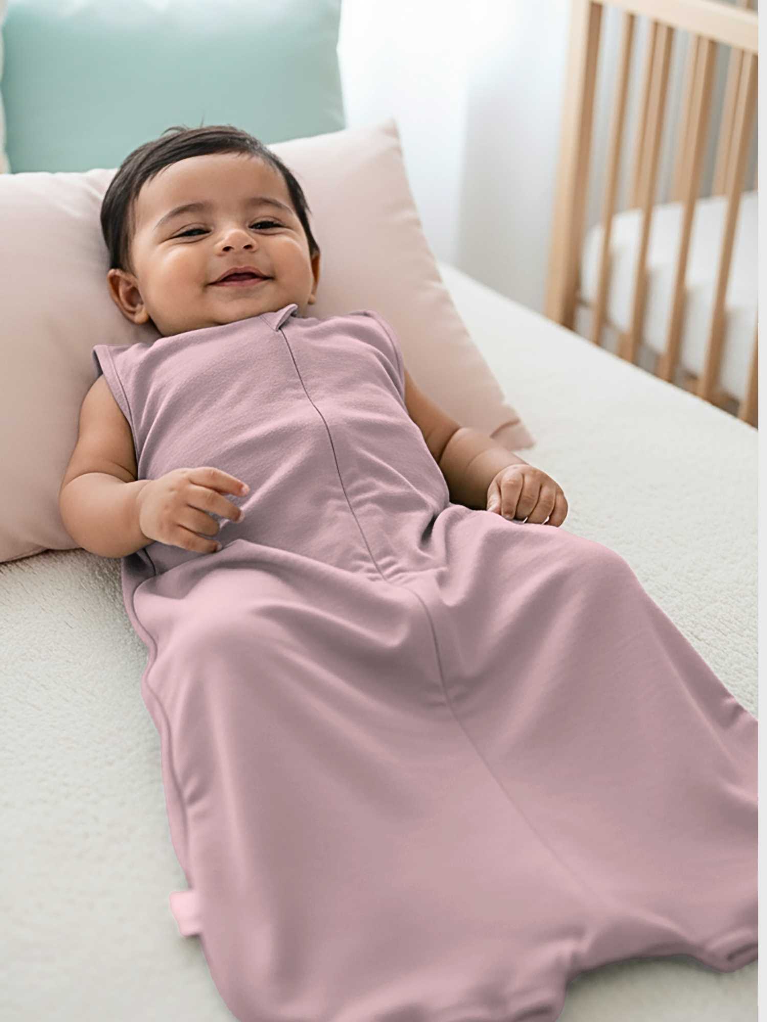 bamboo sleeping bag with foot opening - solid colours