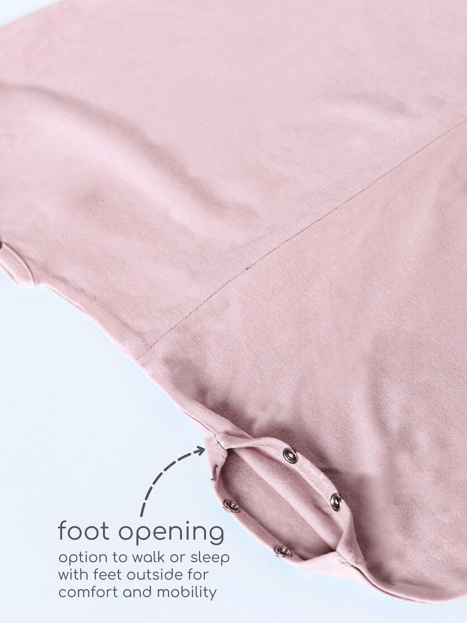 bamboo sleeping bag with foot opening