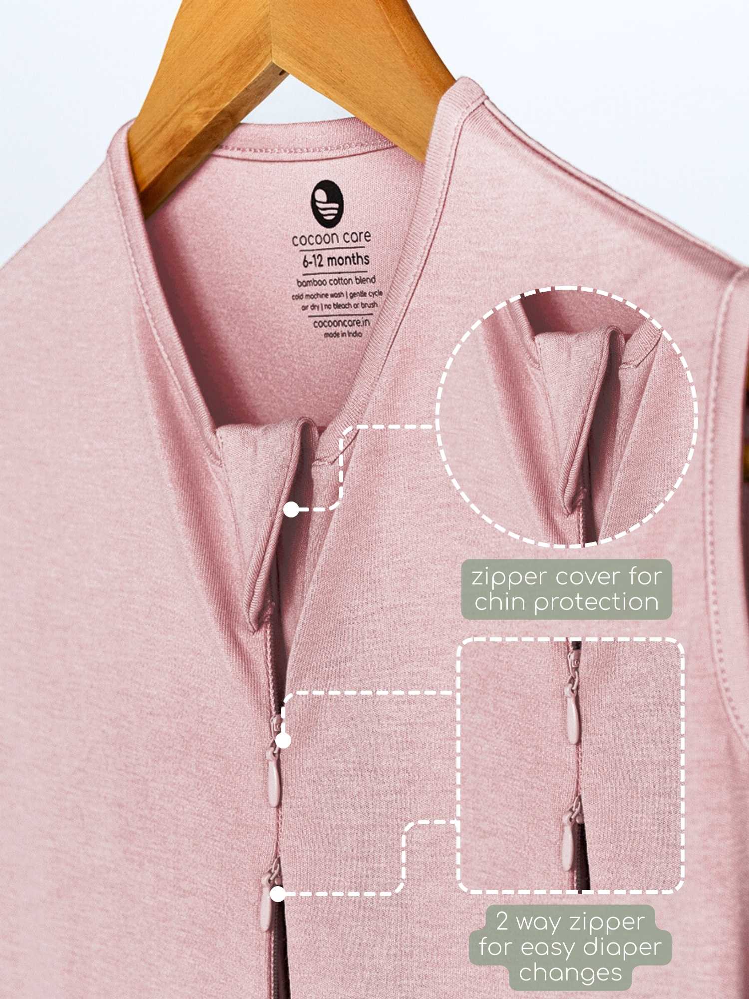 bamboo sleeping bag with foot opening