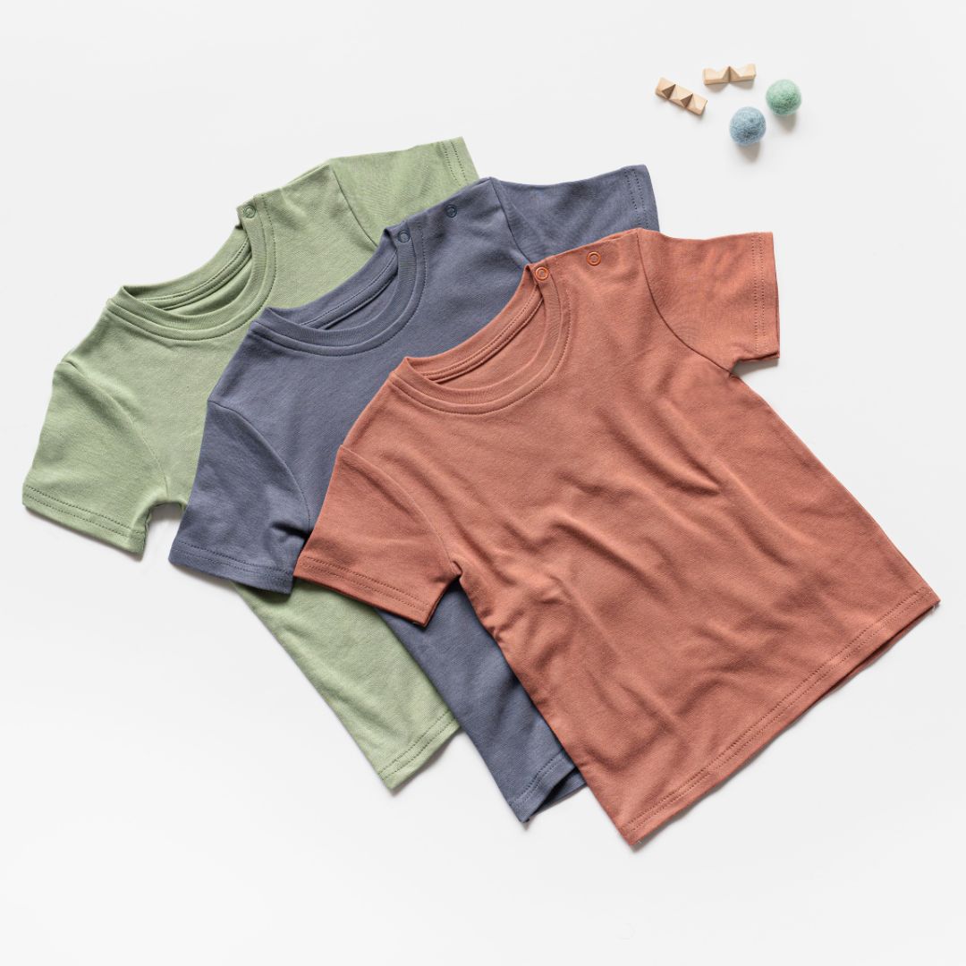 bamboo short sleeve t-shirt pack of 3