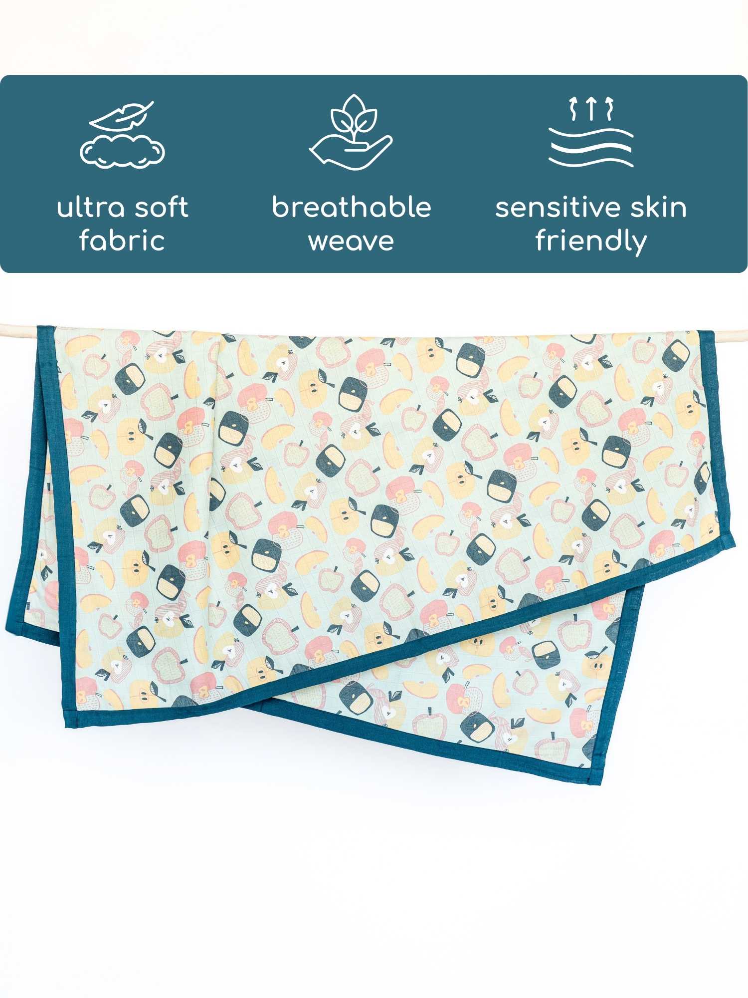 bamboo blanket & swaddle set