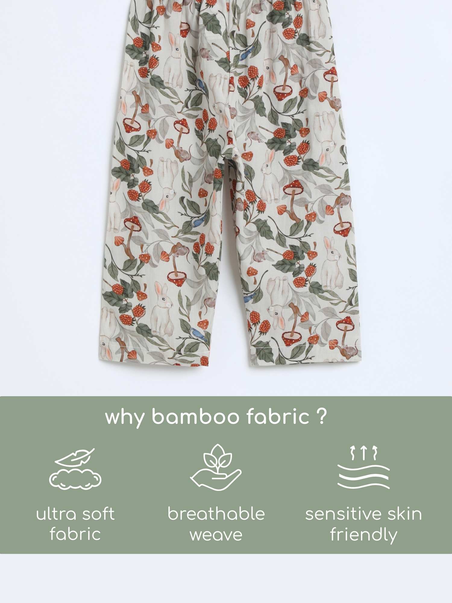 bamboo cambric lounge wear set