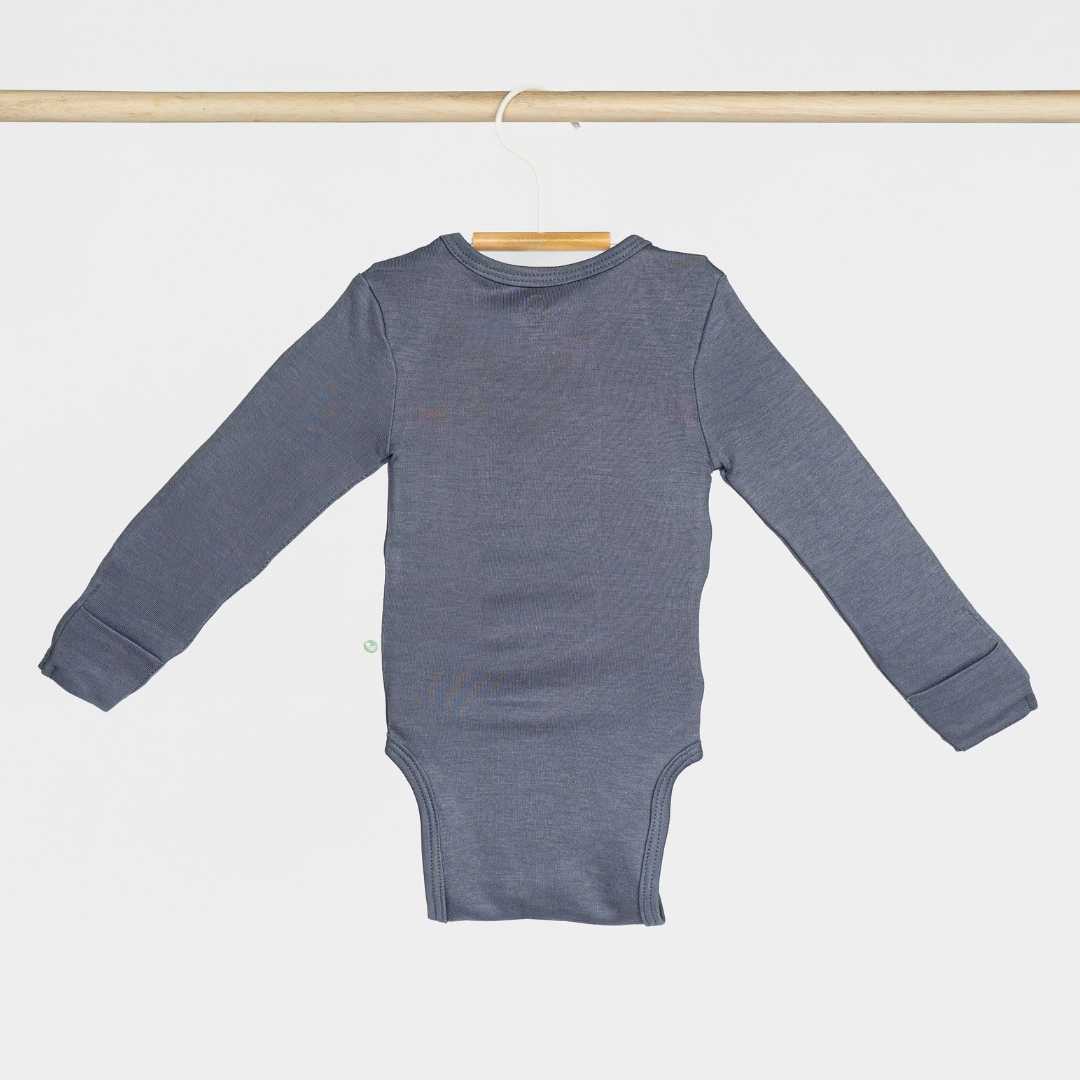 long sleeve bamboo bodysuit for baby