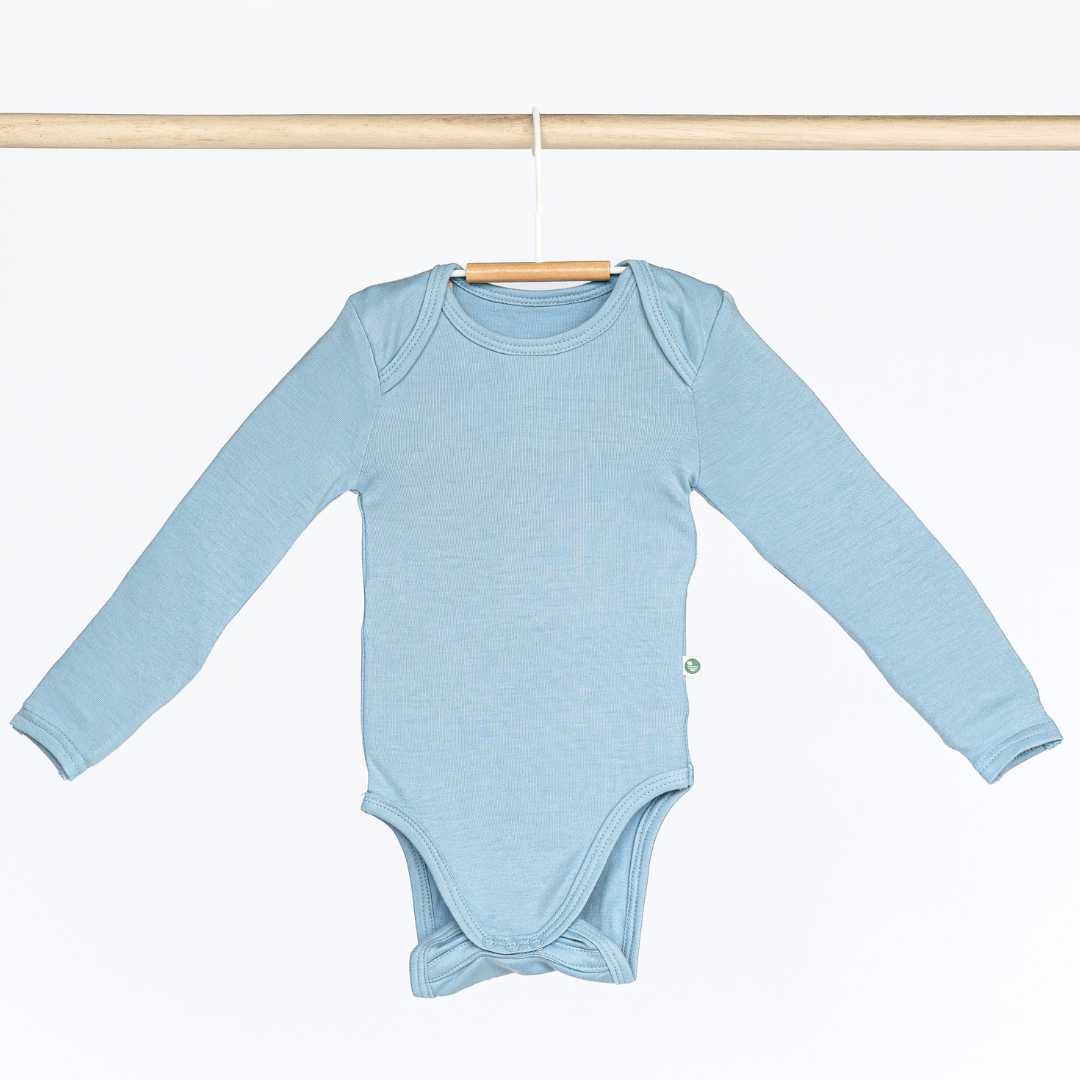 long sleeve bamboo bodysuit for baby