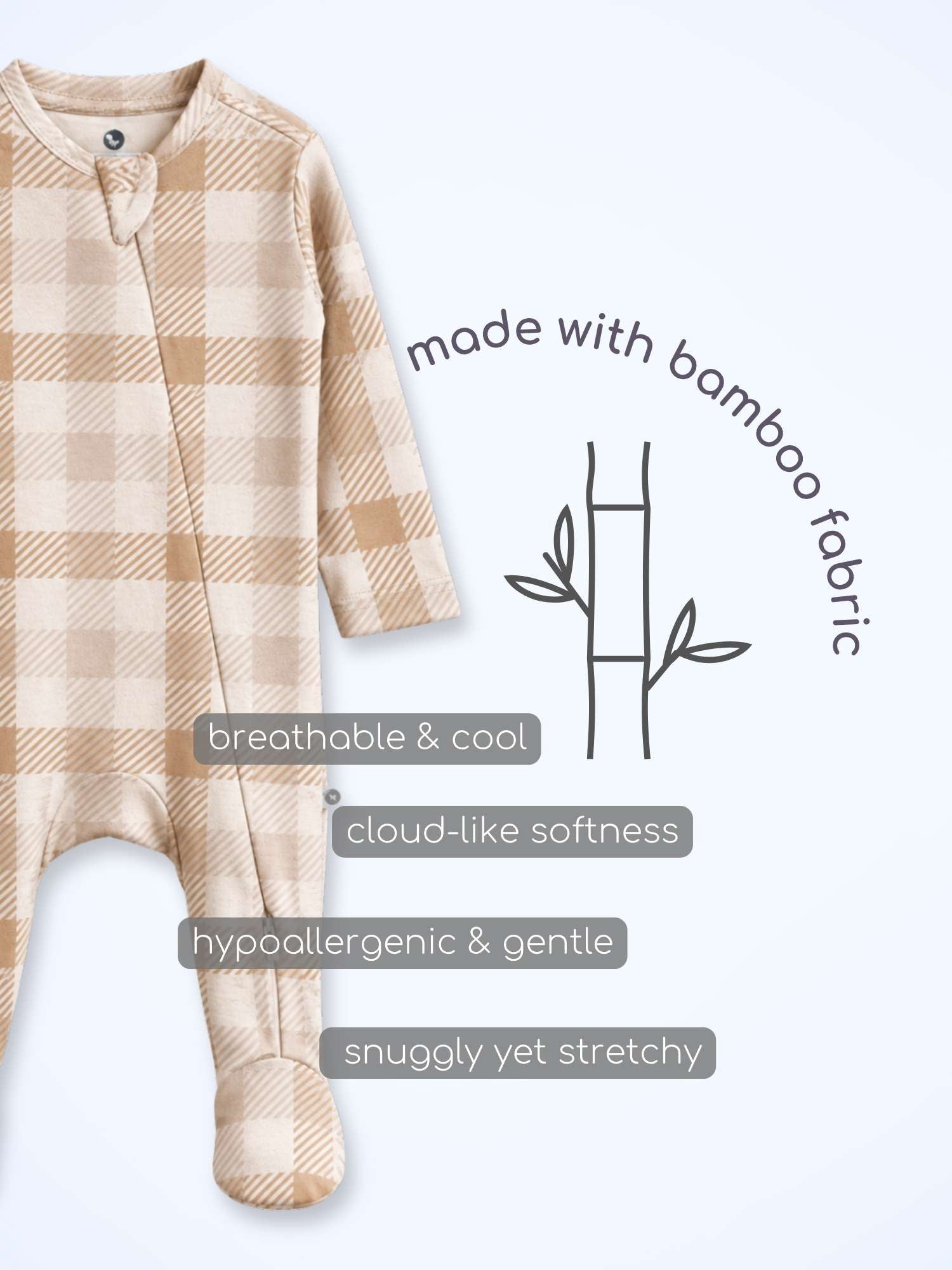 bamboo footed sleepsuit