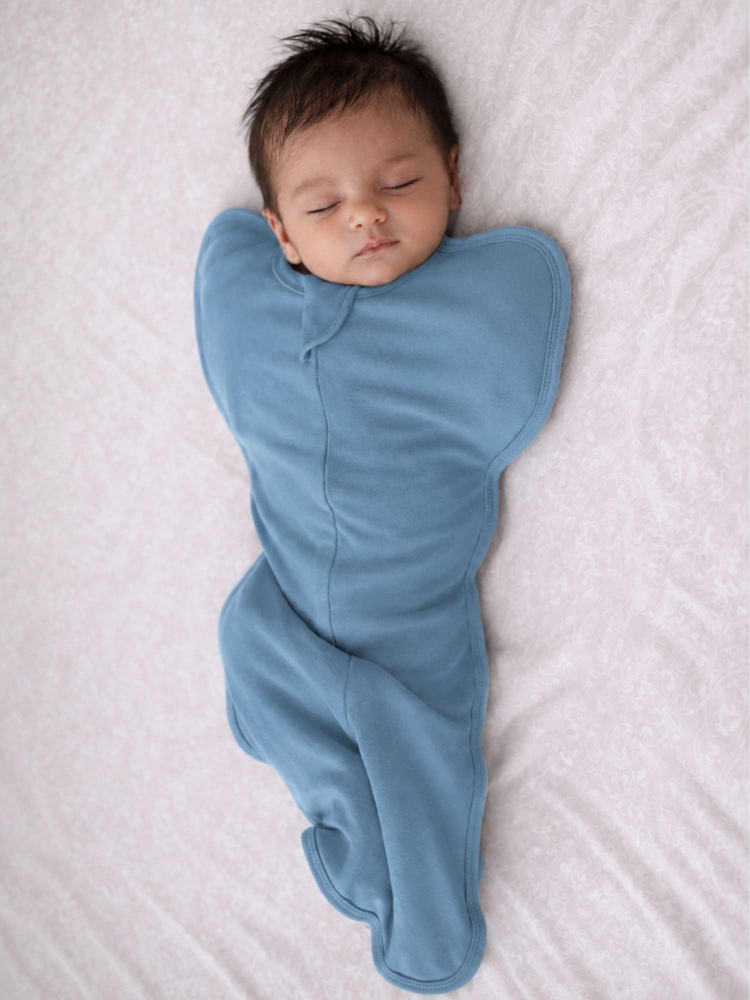 bamboo hands up swaddle pod for baby