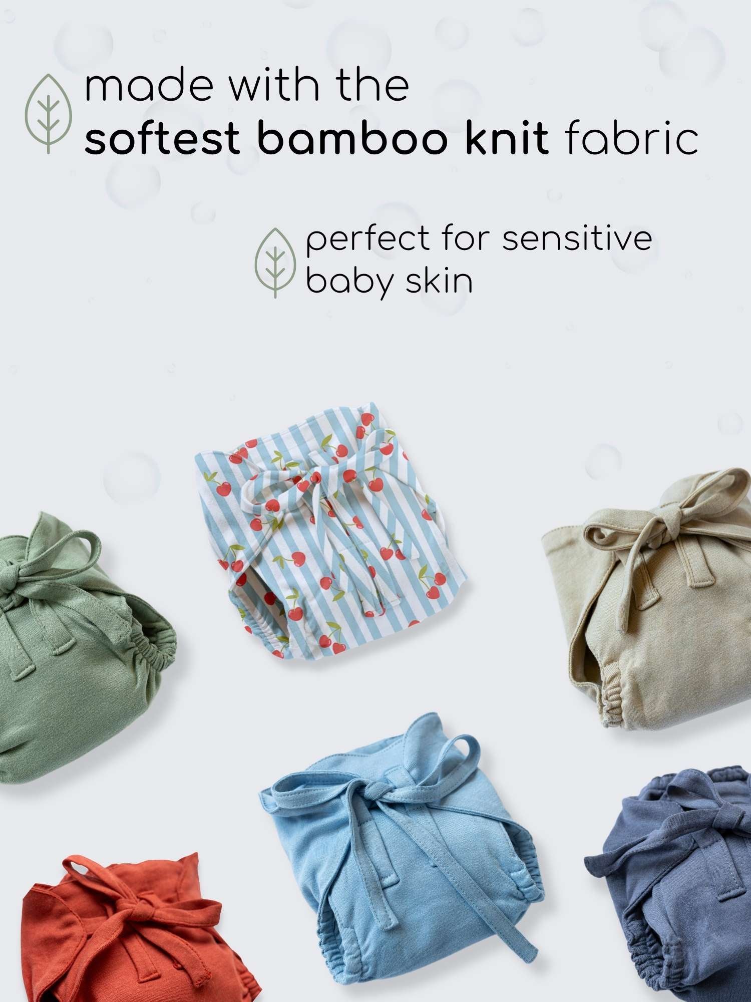 bamboo knit cloth nappy