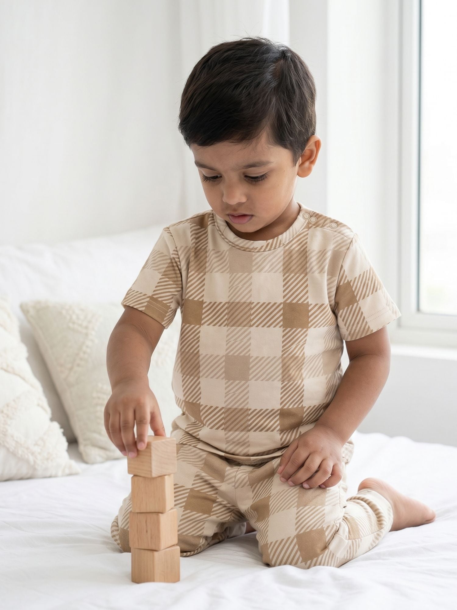 bamboo knit half sleeve t-shirt pack of 3