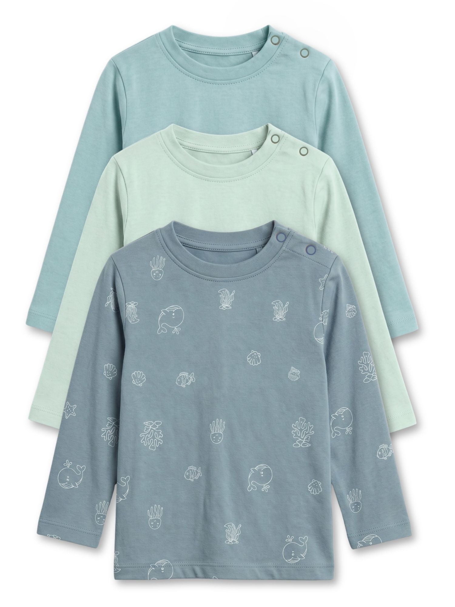 bamboo long sleeve t-shirt pack of 3