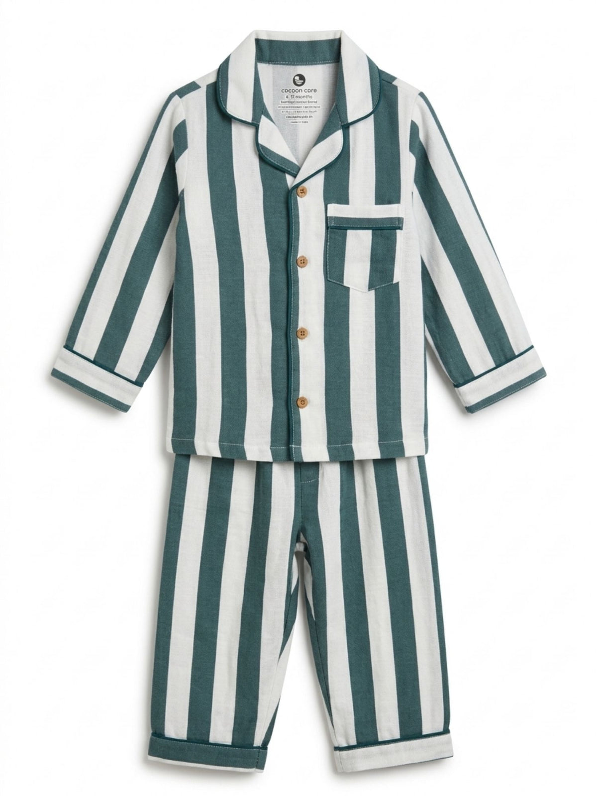 bamboo muslin nightsuit set