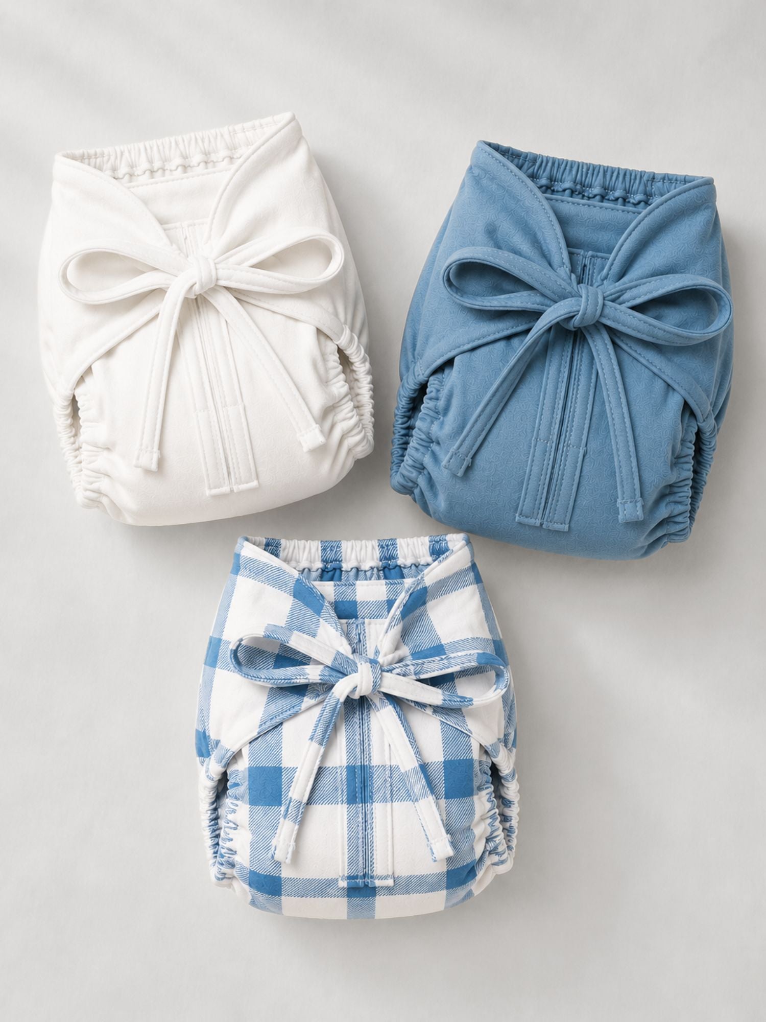 bamboo knit cloth nappy pack of 3