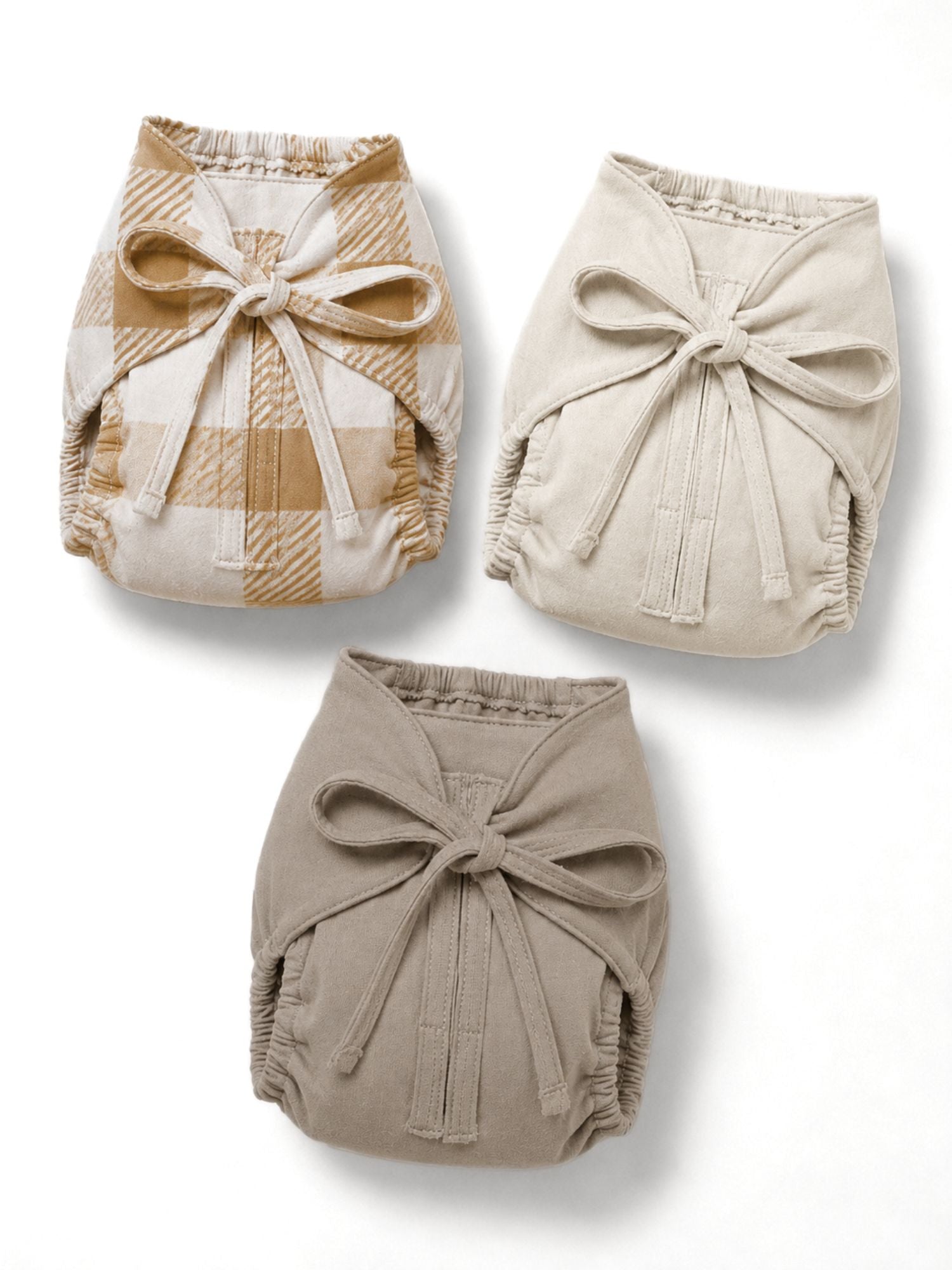 bamboo knit cloth nappy pack of 3
