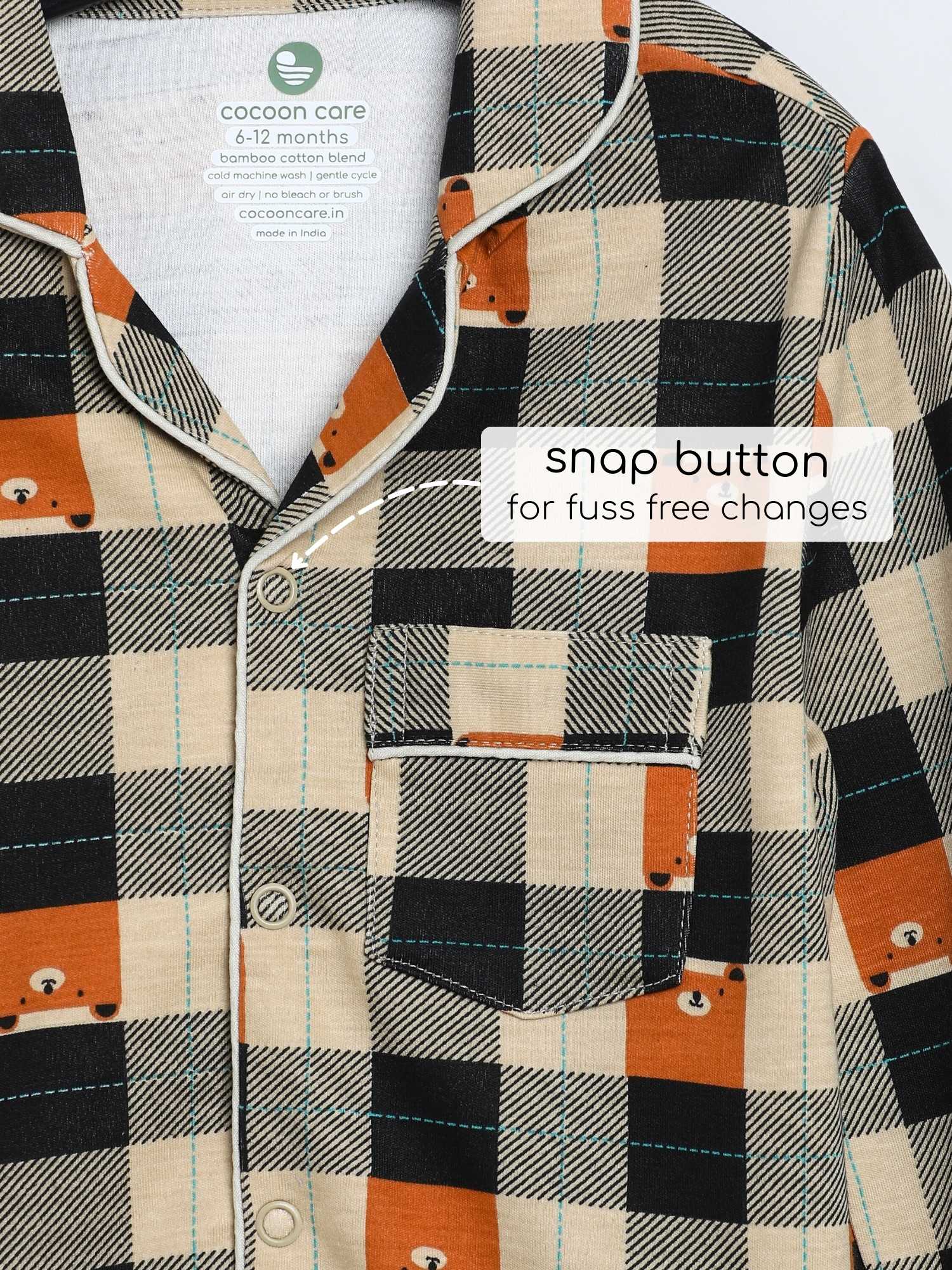 bamboo knit nightsuit