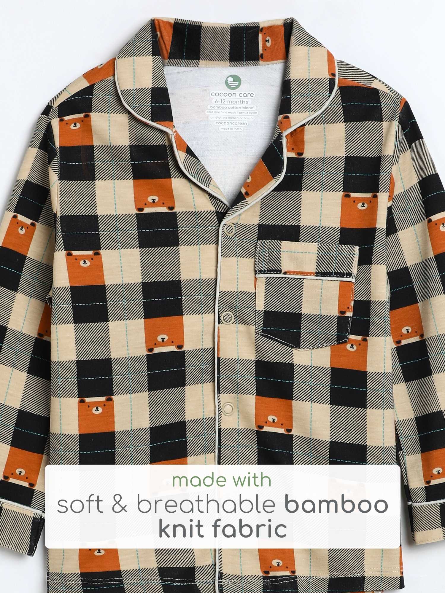 bamboo knit nightsuit