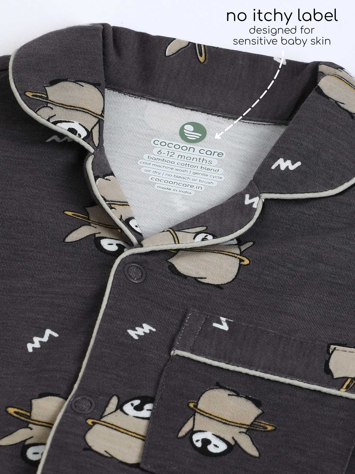 bamboo knit nightsuit