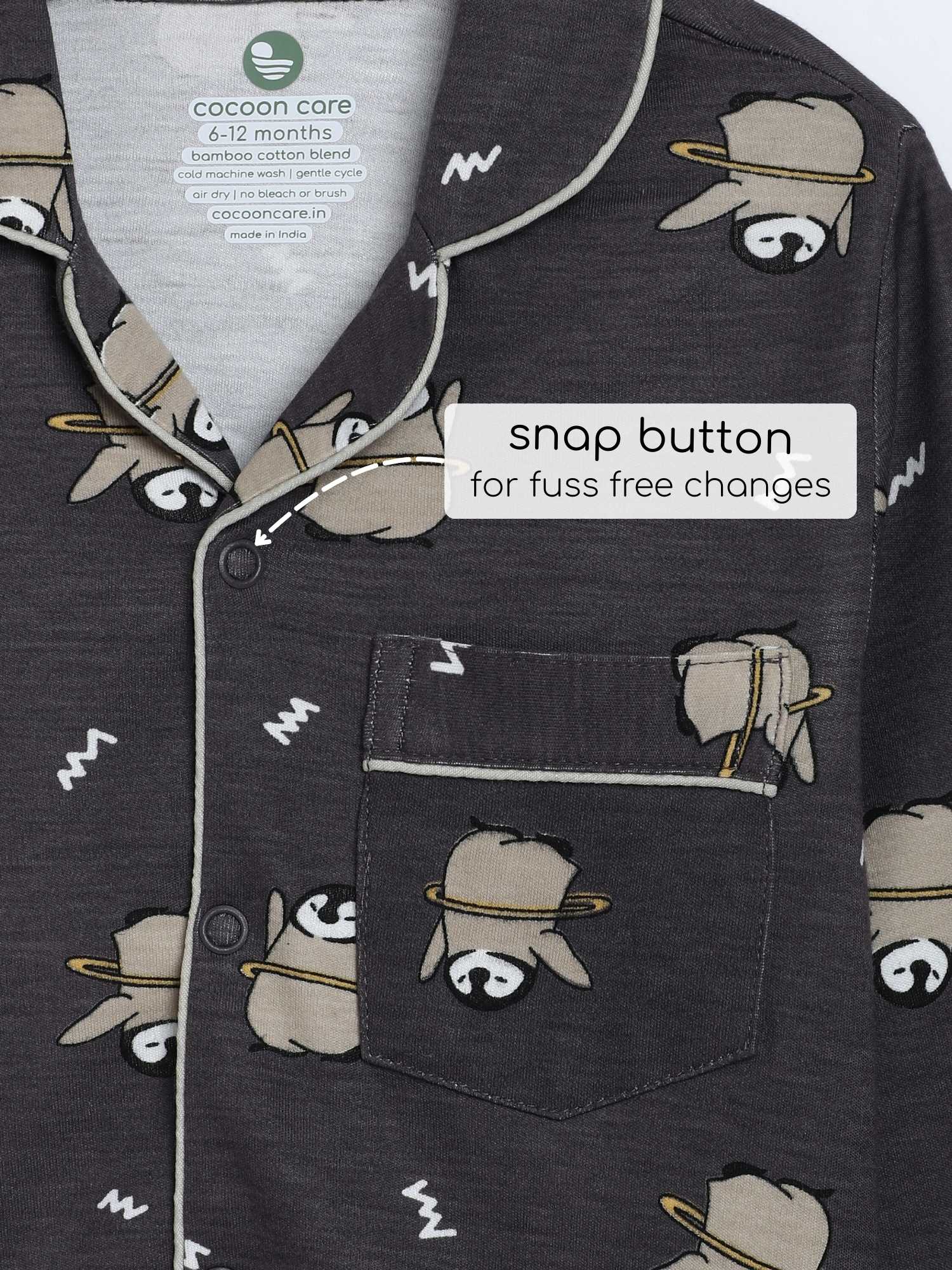 bamboo knit nightsuit