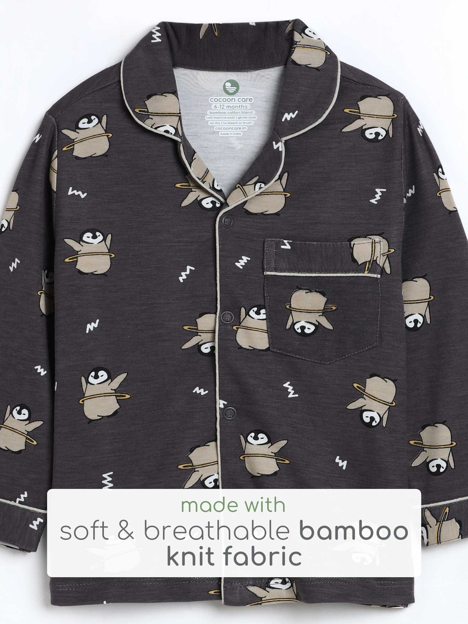 bamboo knit nightsuit