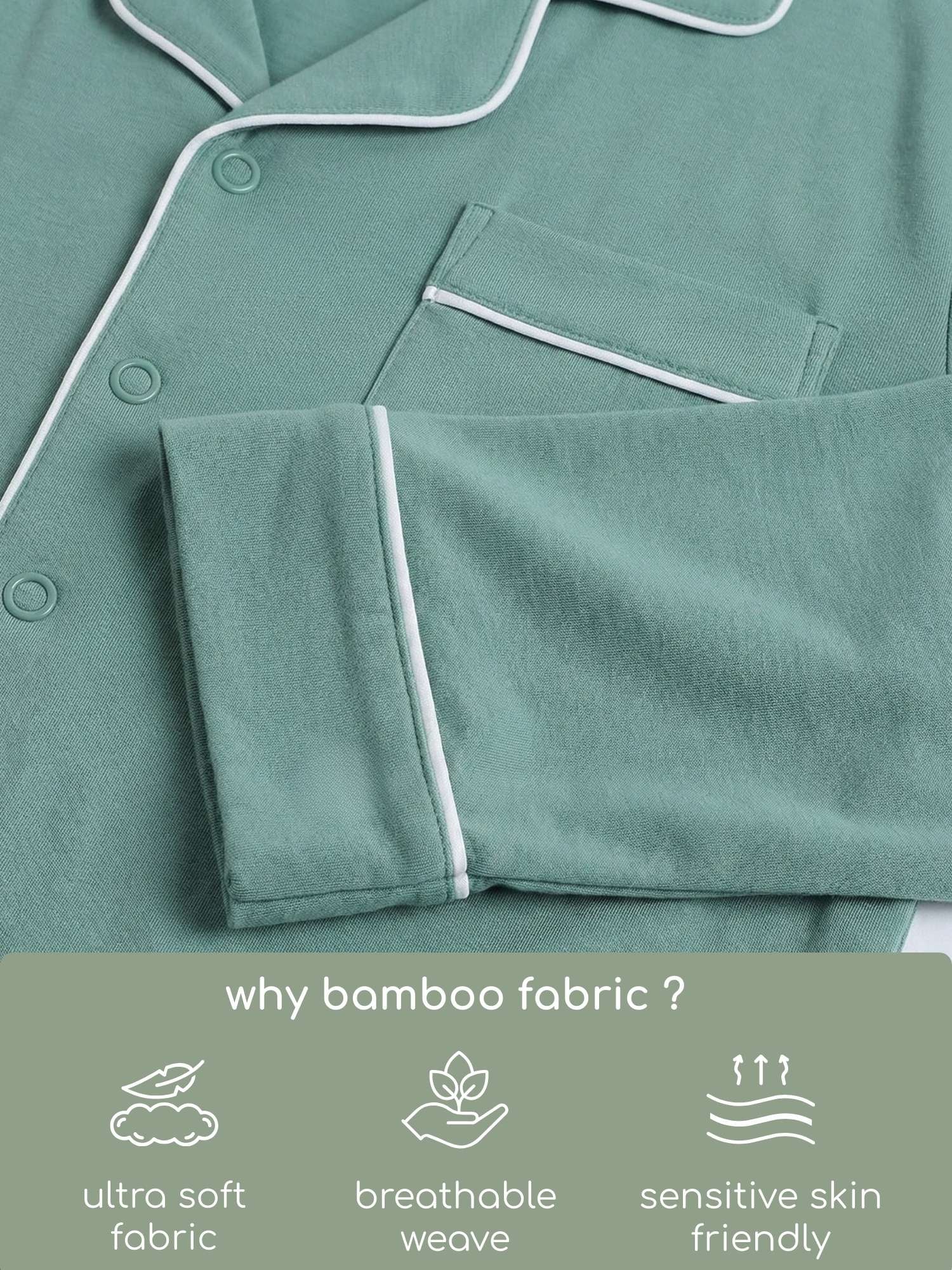 bamboo knit nightsuit set