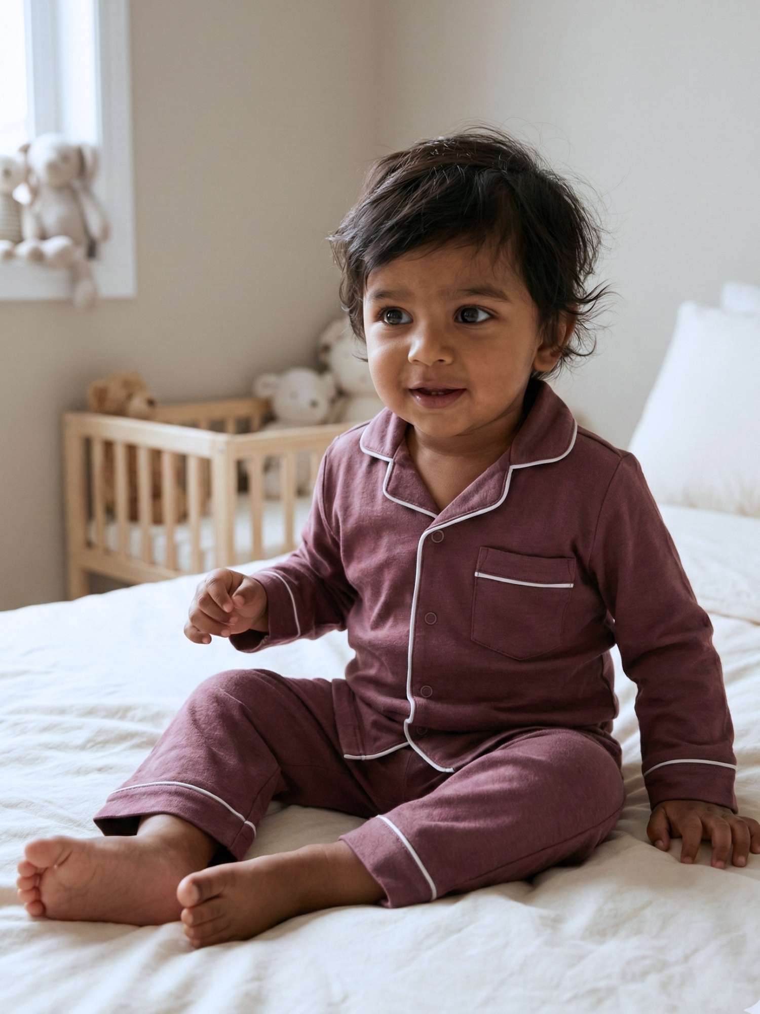 bamboo knit nightsuit set