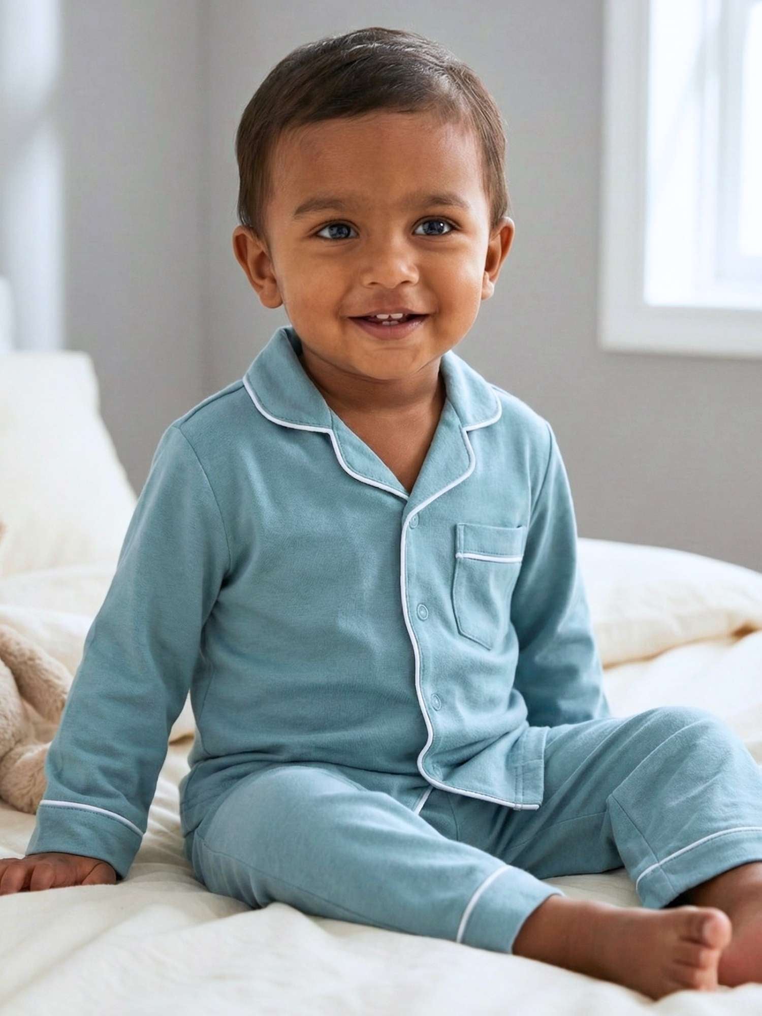 bamboo knit nightsuit set