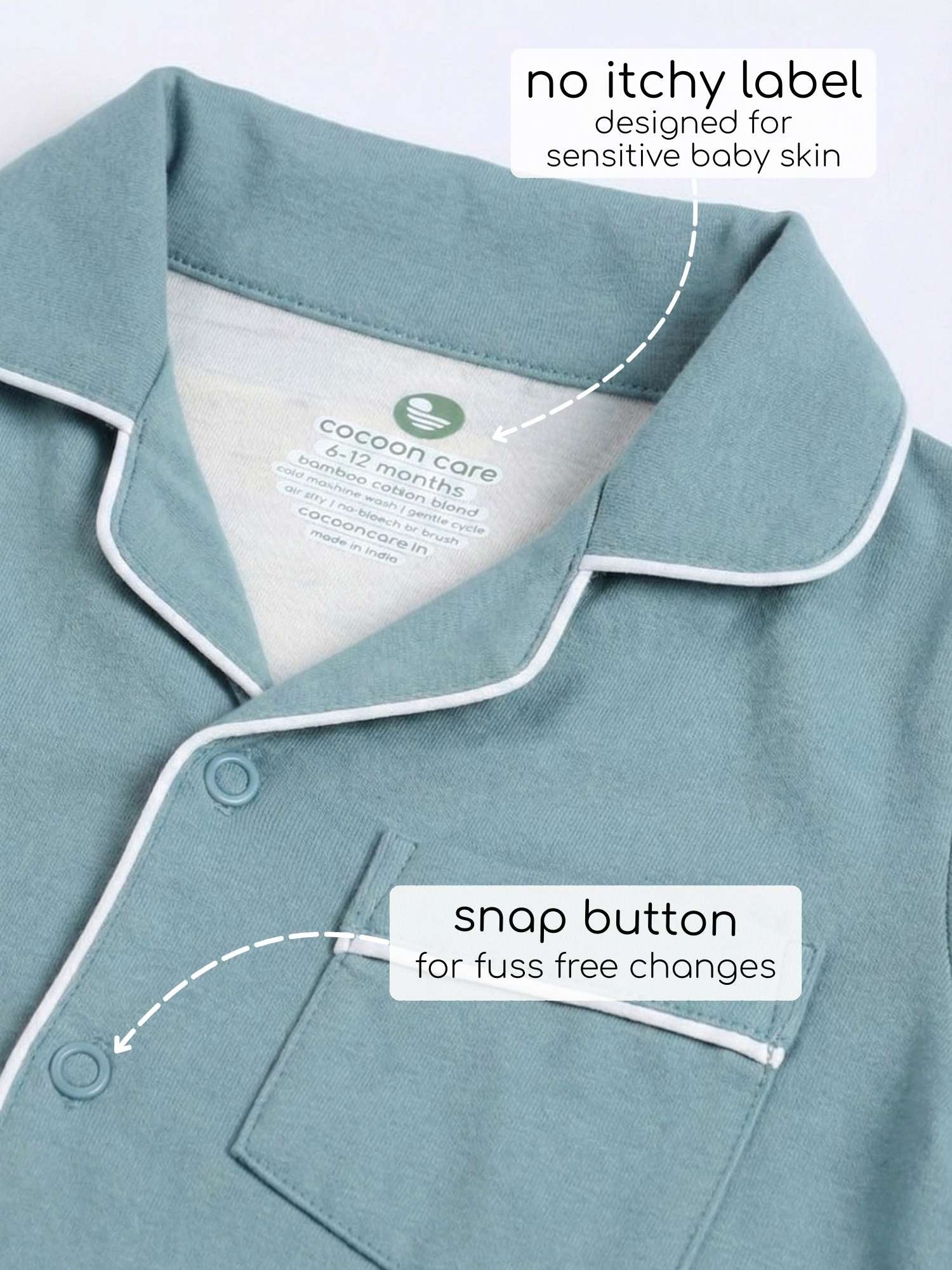 bamboo knit nightsuit set