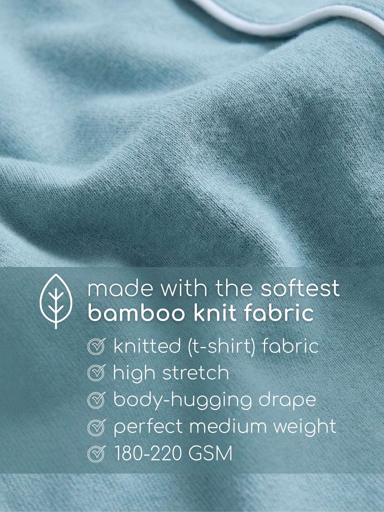 bamboo knit nightsuit set