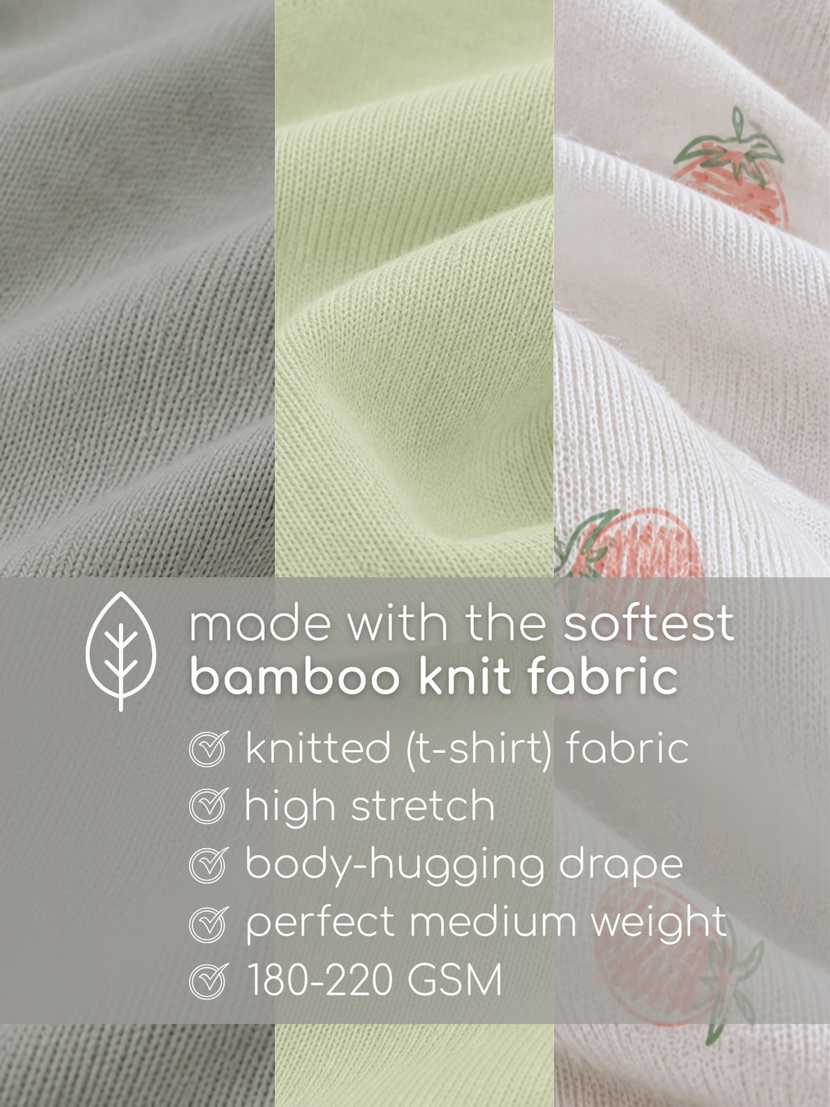 bamboo knit pajamas pack of 3