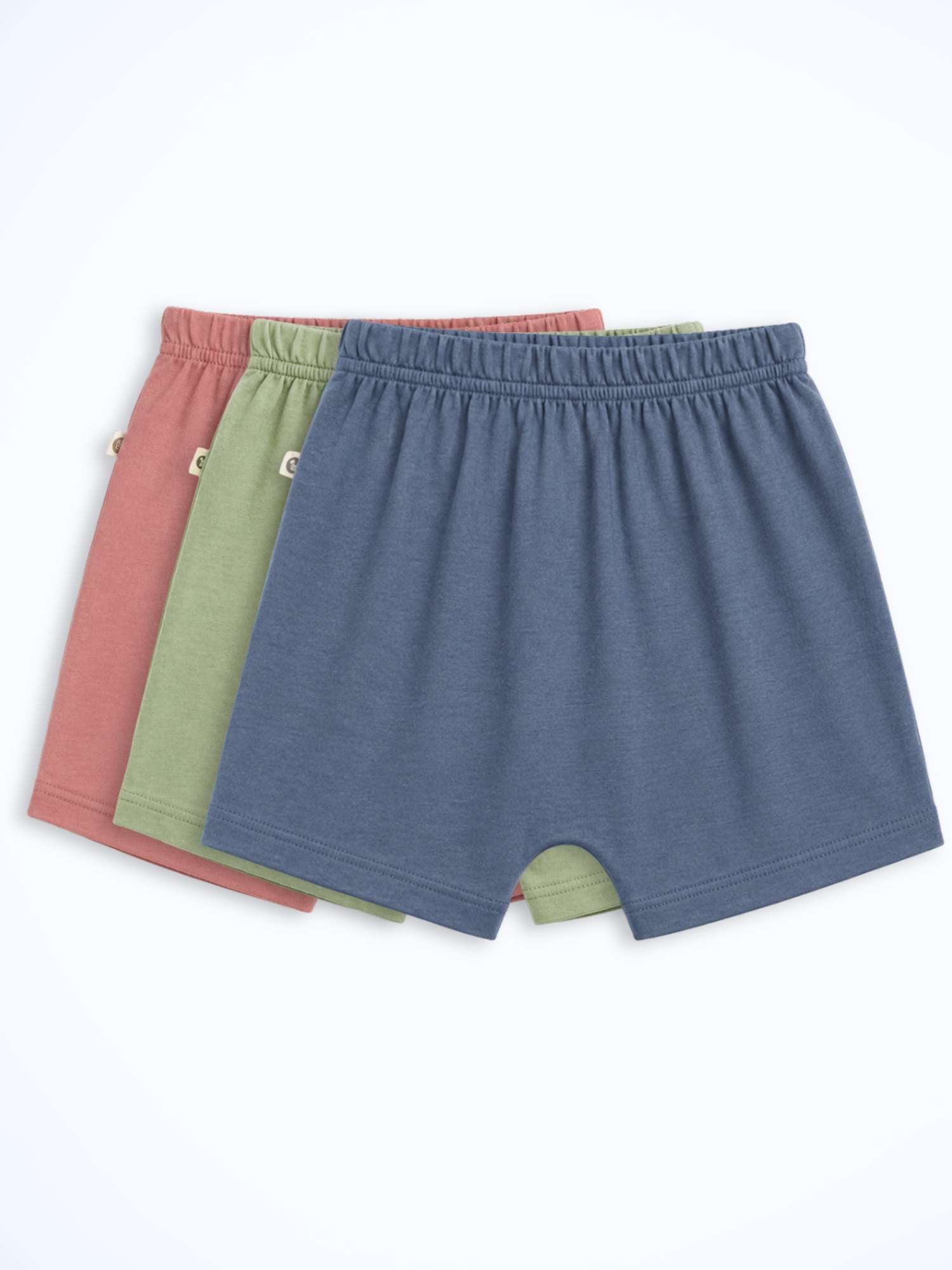 bamboo knit shorts pack of 3