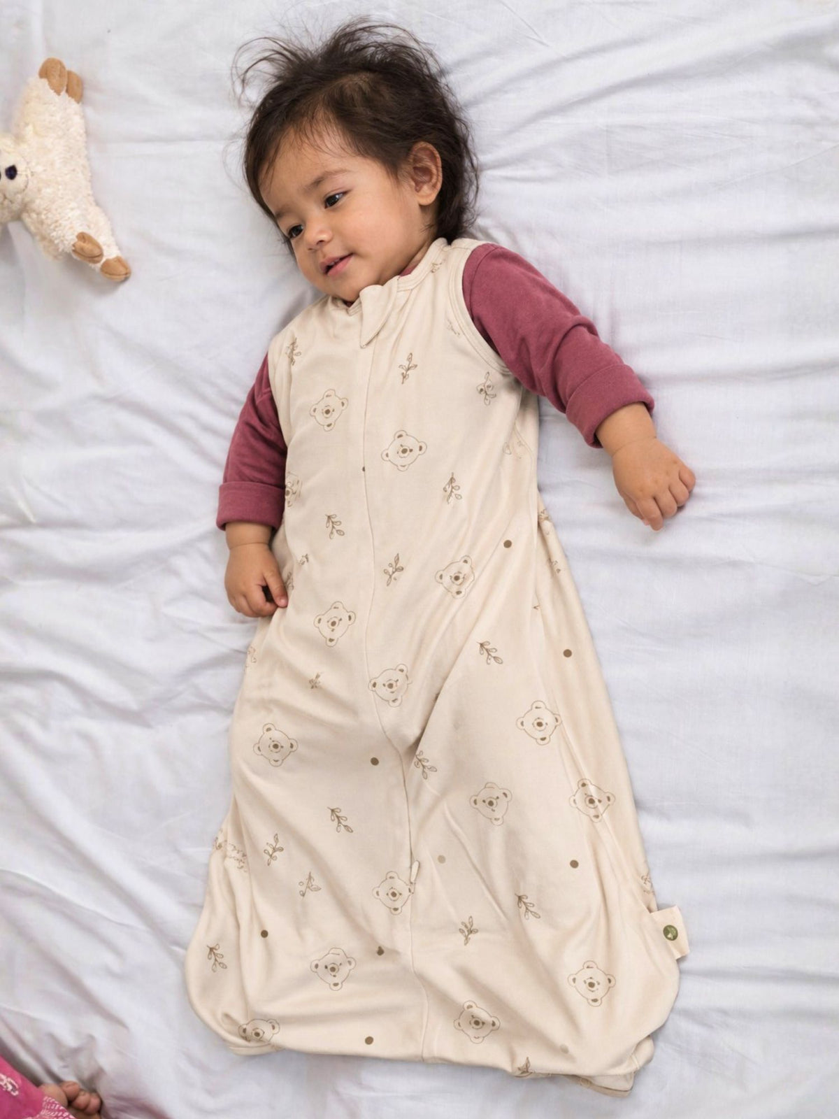 bamboo sleeping bag with foot opening