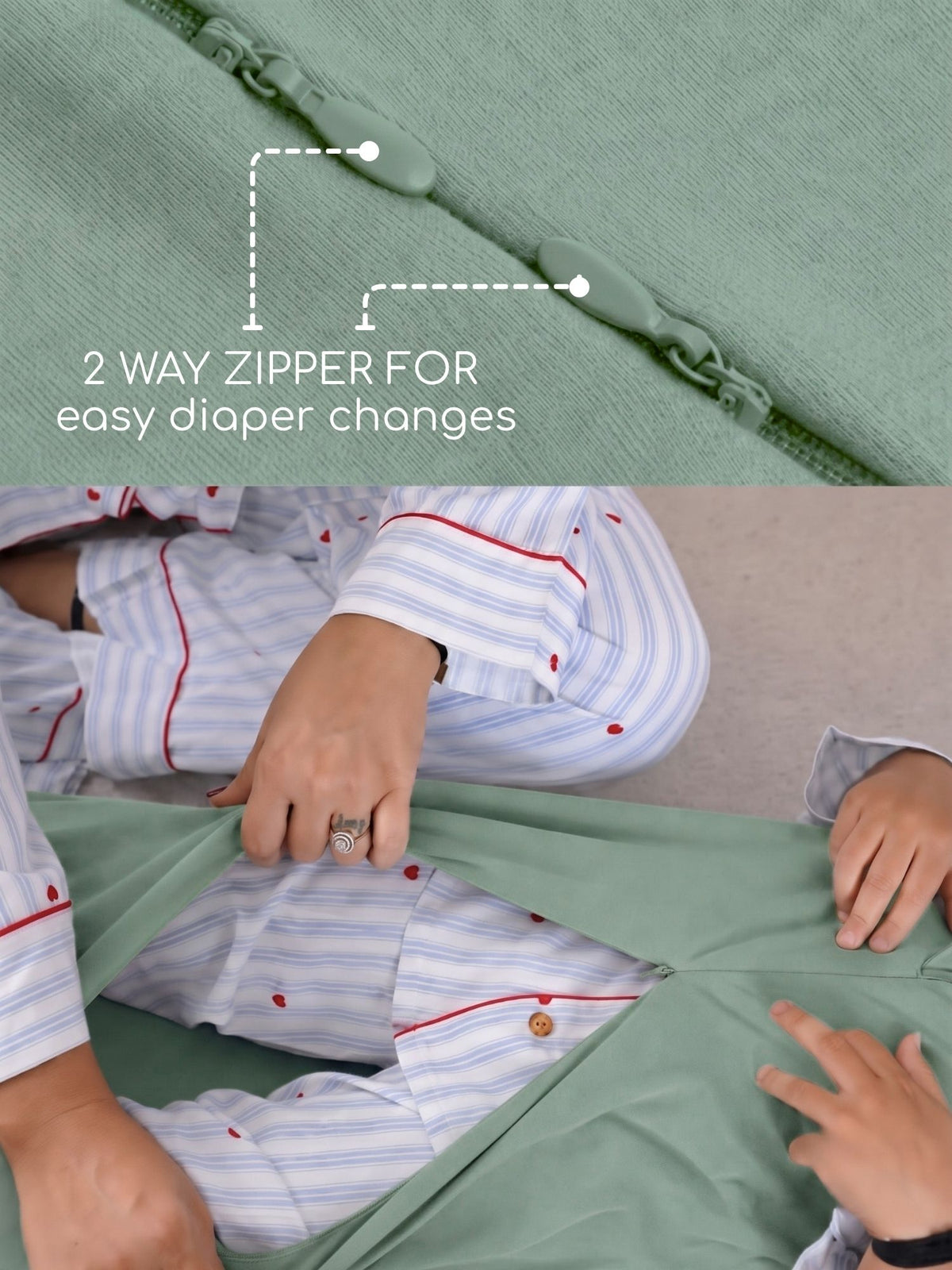 bamboo sleeping bag with foot opening
