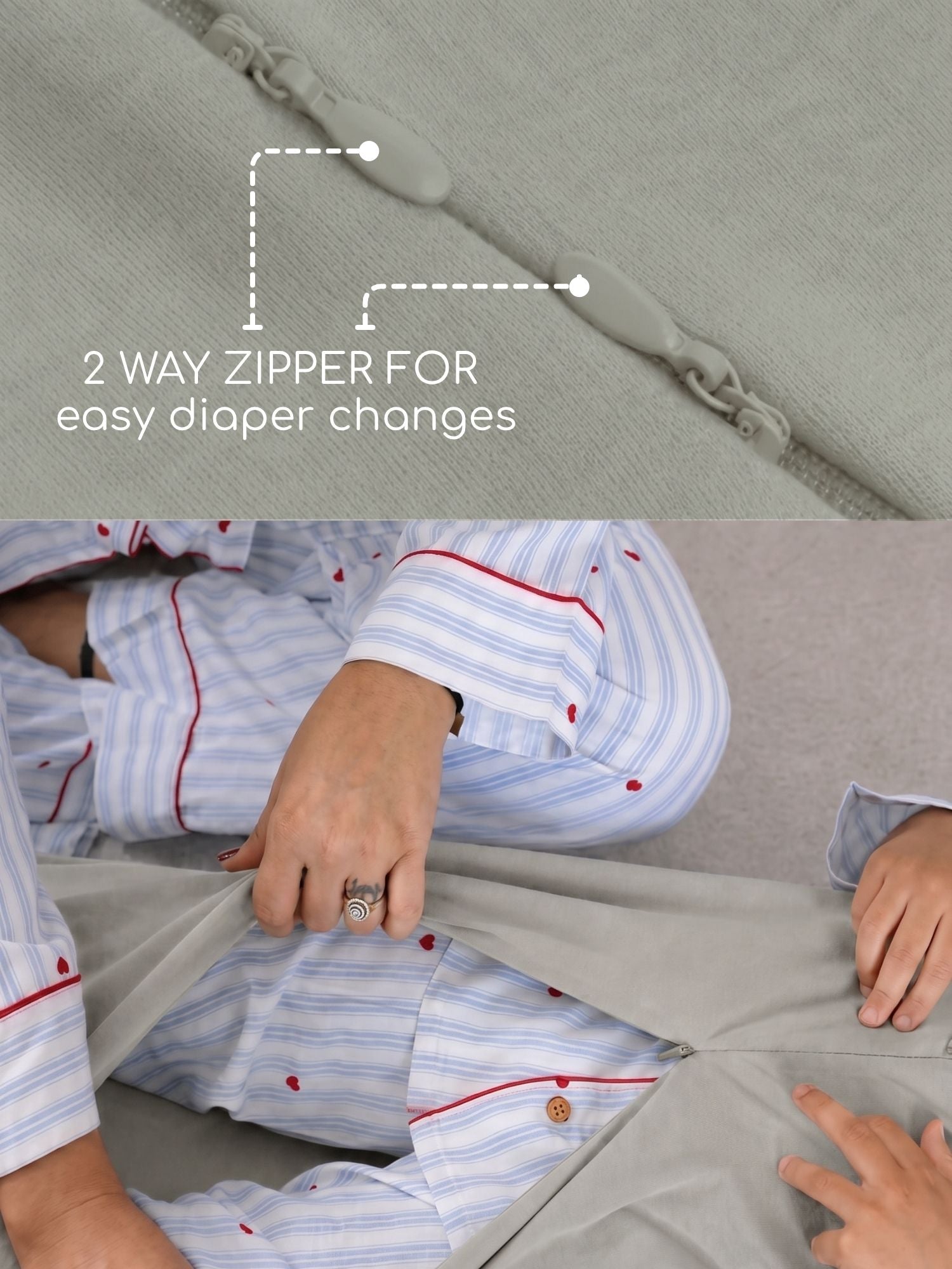 bamboo sleeping bag with foot opening