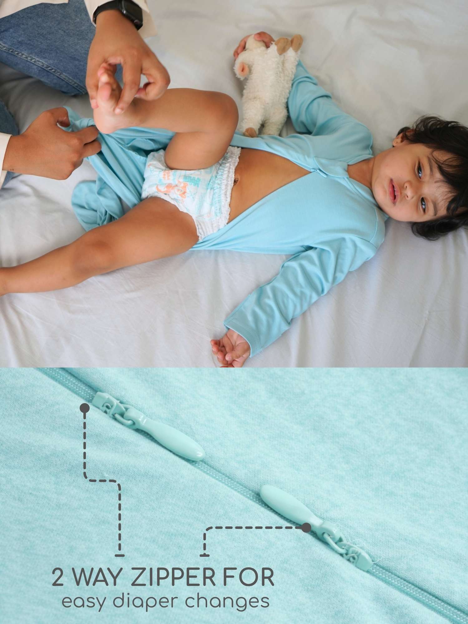 bamboo footed sleepsuit