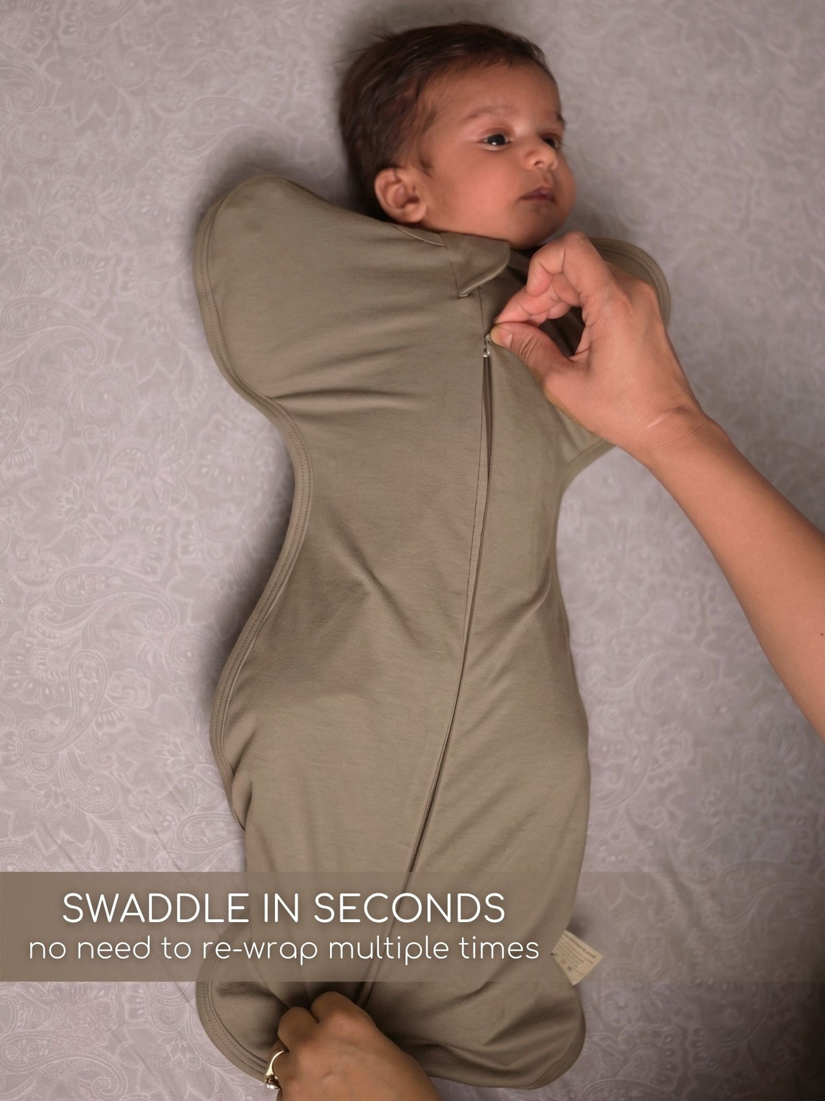 bamboo UPZIE™ swaddle pod