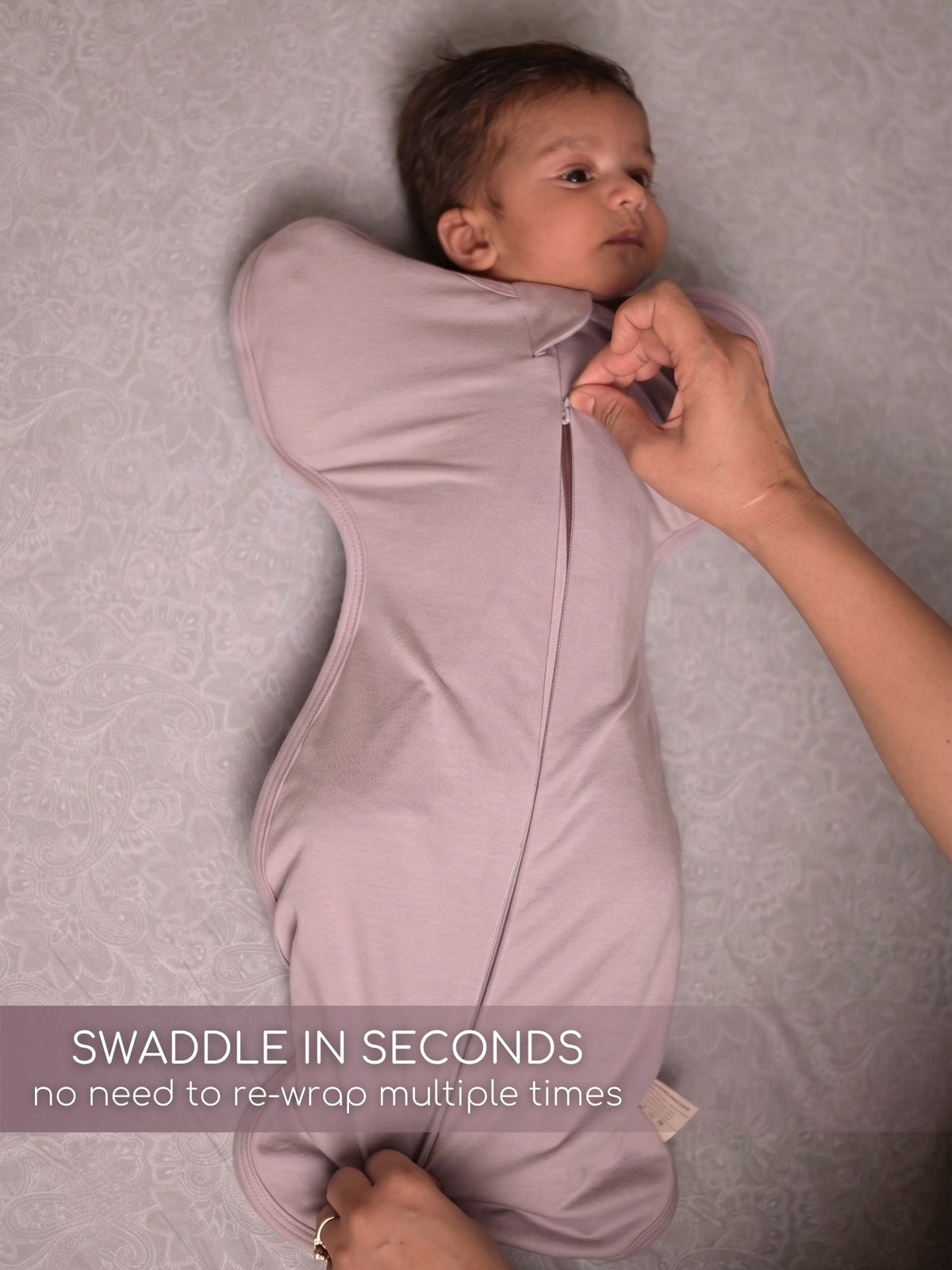 bamboo UPZIE™ swaddle pod