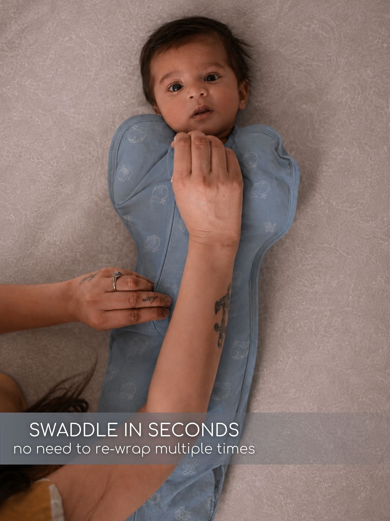 bamboo UPZIE™ swaddle pod