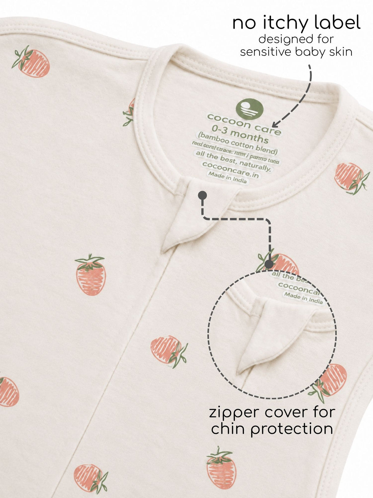 bamboo UPZIE™ swaddle pod