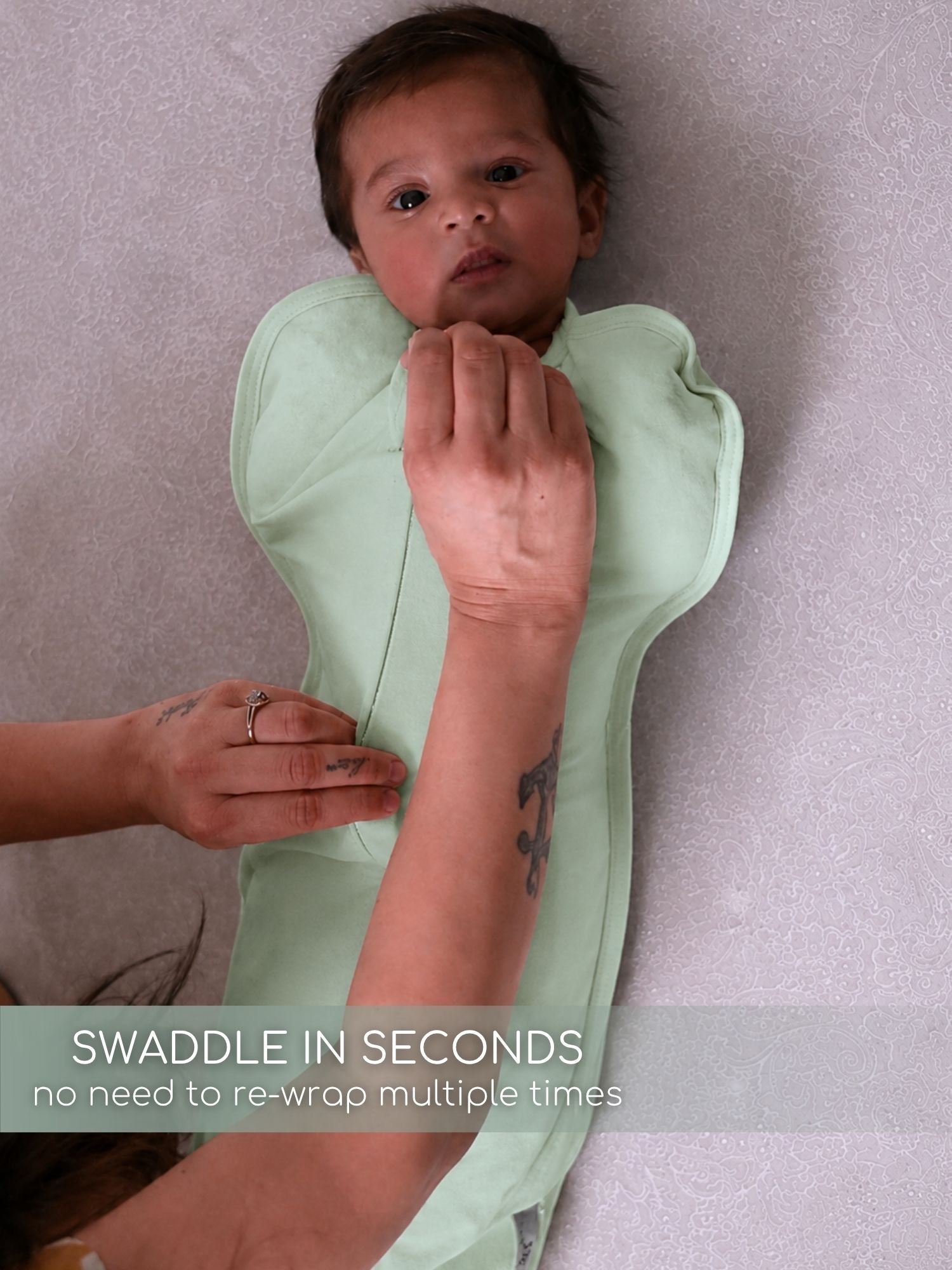 bamboo UPZIE™ swaddle pod