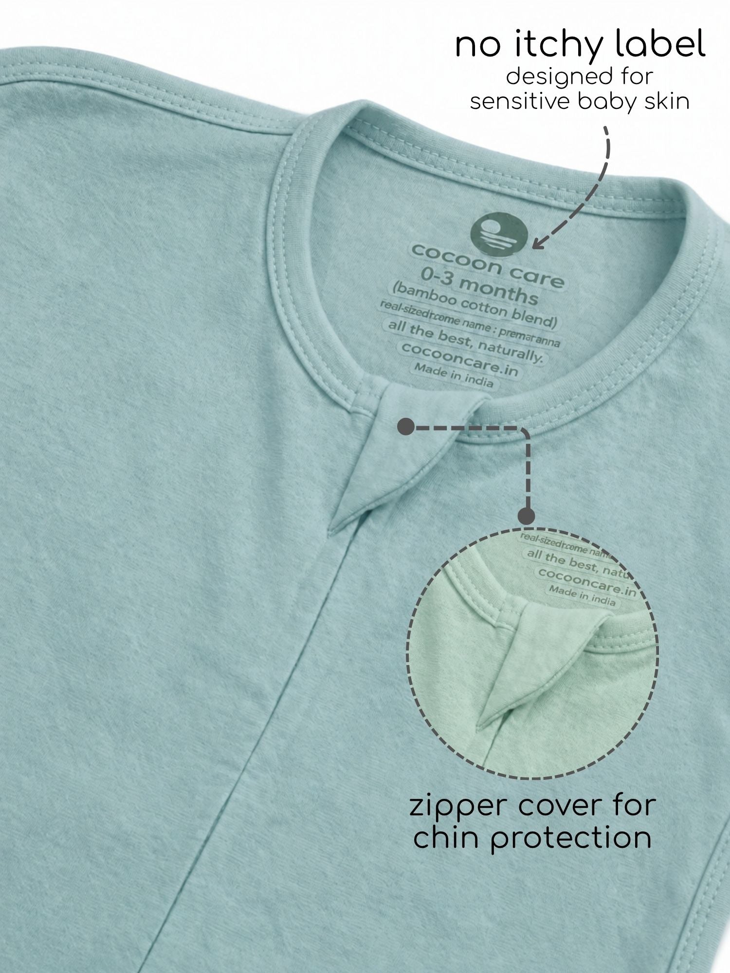 bamboo UPZIE™ swaddle pod
