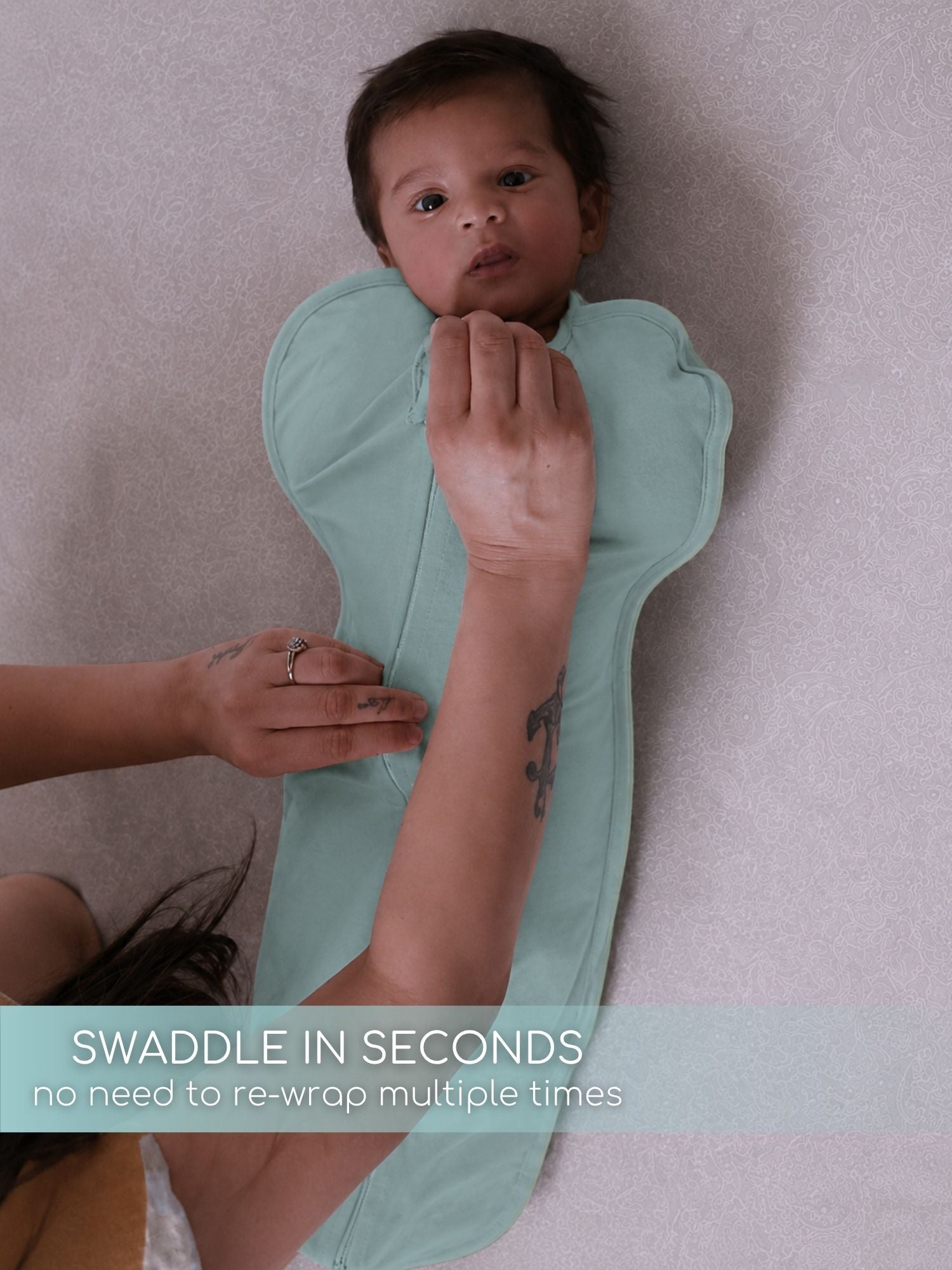 bamboo UPZIE™ swaddle pod