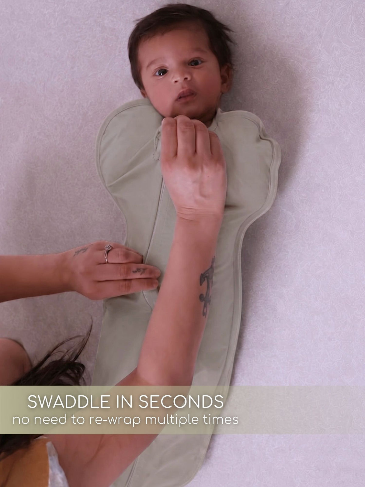 bamboo UPZIE™ swaddle pod