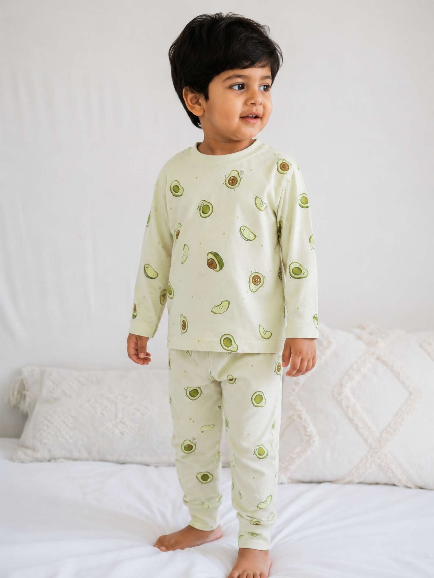 bamboo long sleeve pajama co-ord set